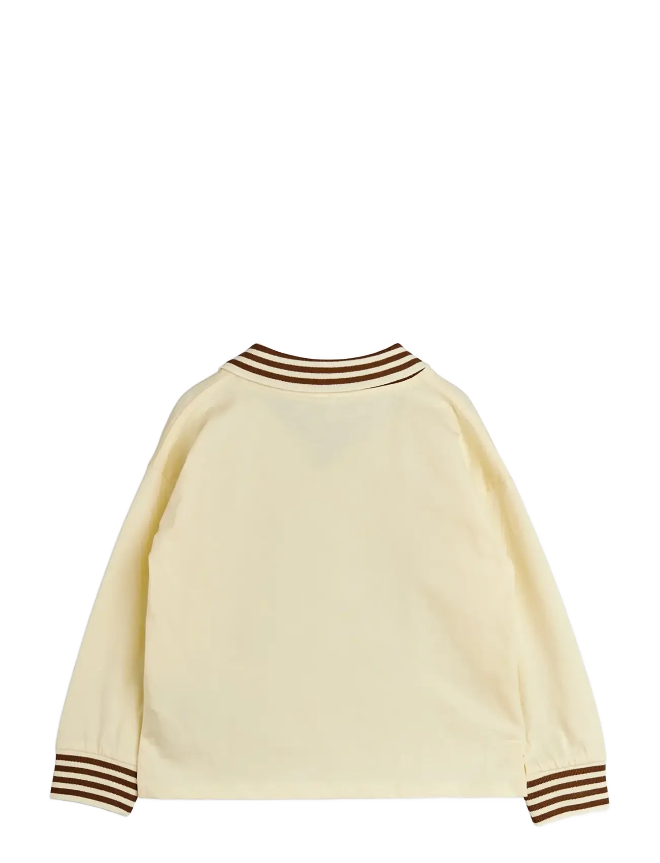 Mini Rodini - PLAY sp collar ls tee - spordisärgid - off-white - 1