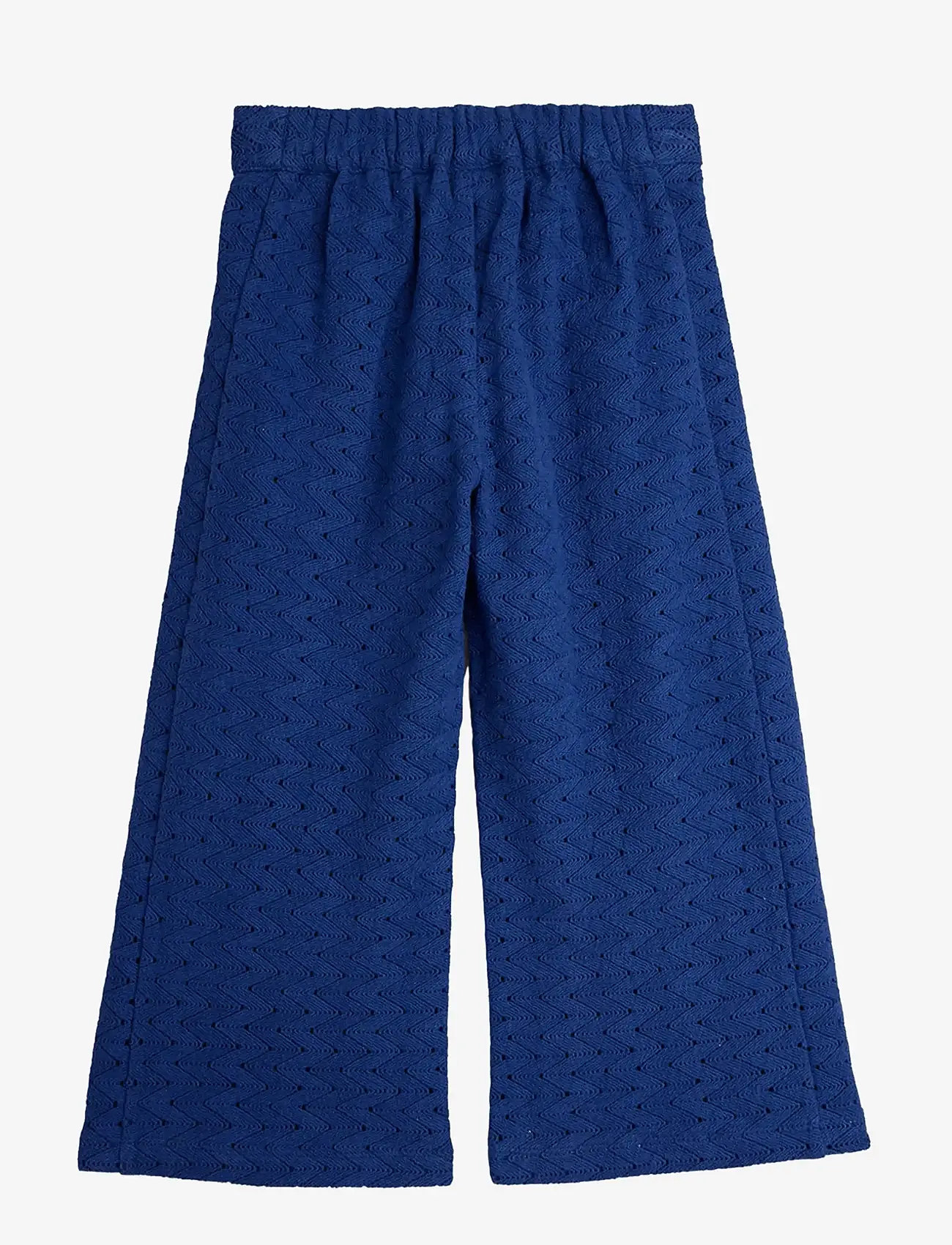 Mini Rodini - Lace patch trousers - babybukser - blue - 1