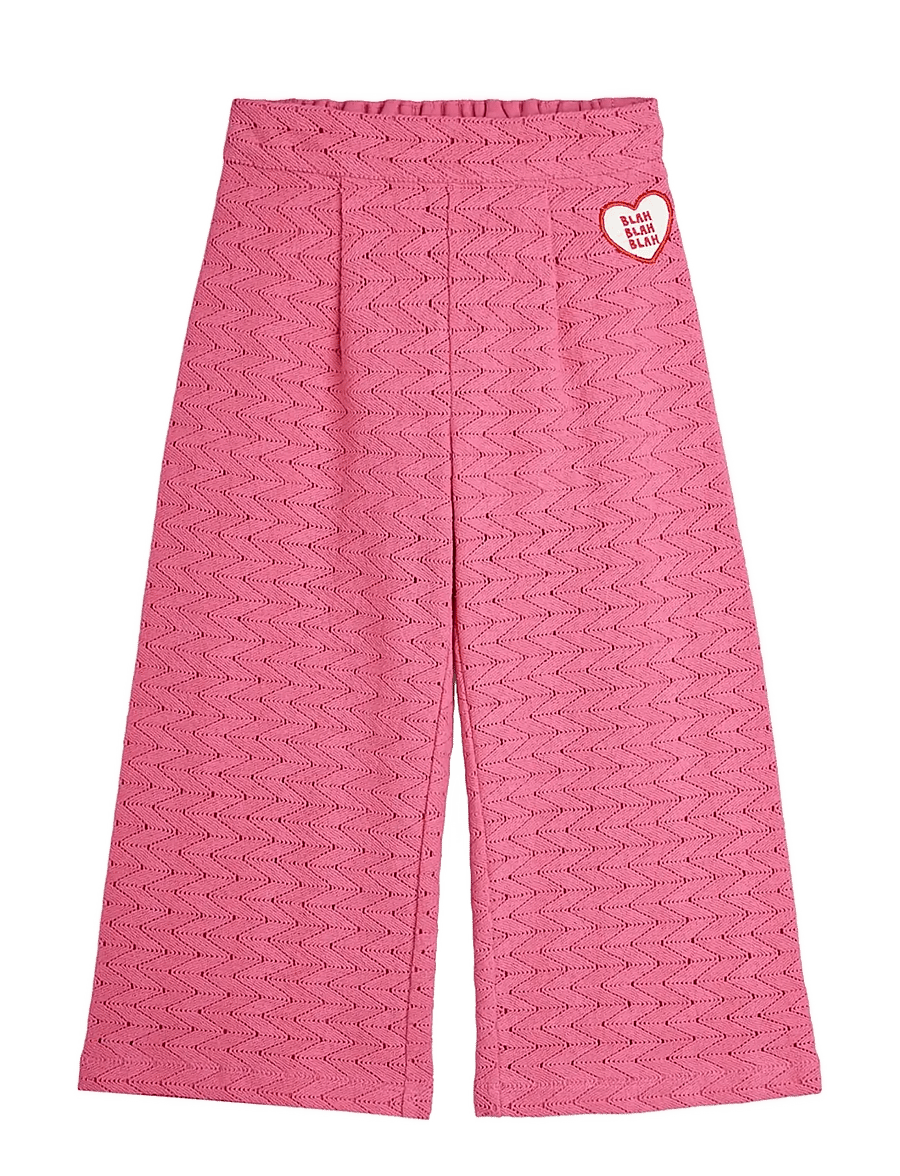 Mini Rodini - Lace patch trousers - babyhosen - pink - 0
