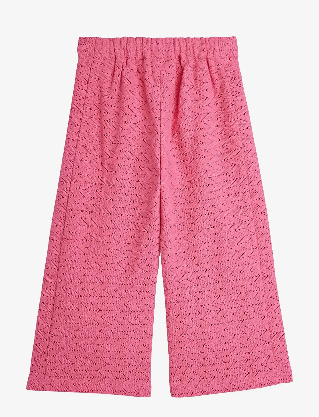 Mini Rodini - Lace patch trousers - babybukser - pink - 1