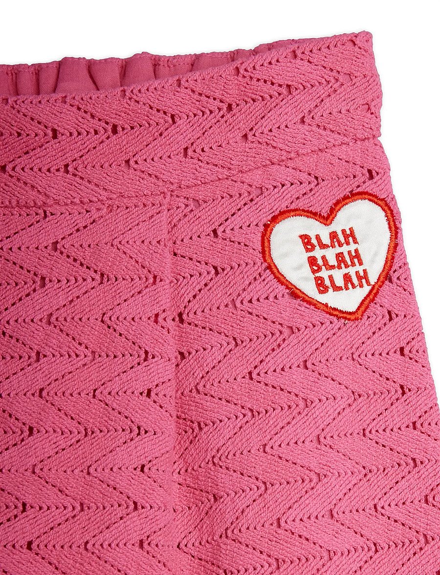 Mini Rodini - Lace patch trousers - babyhosen - pink - 2