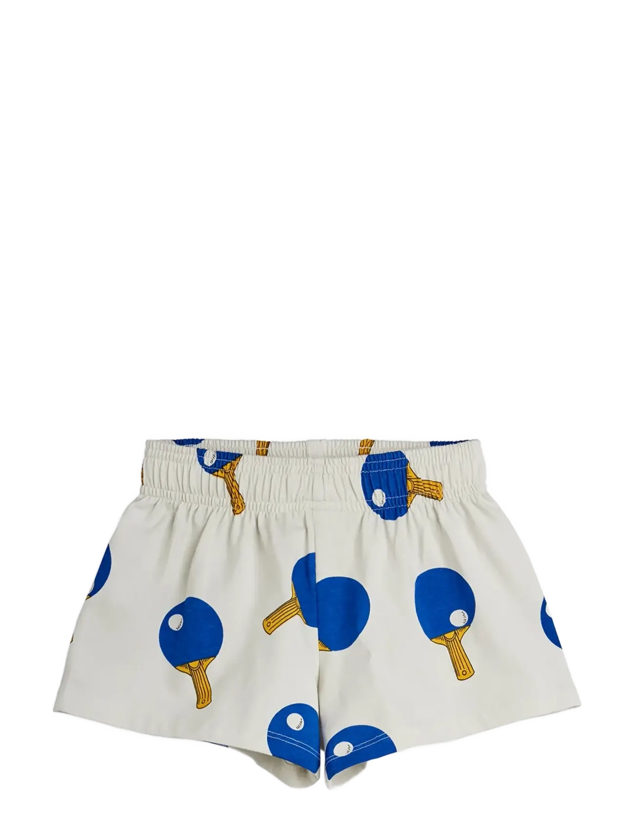 Mini Rodini Table Tennis Aop Shorts, Bordtennis Print Shorts, Multi/mønstret, Str: 104/110