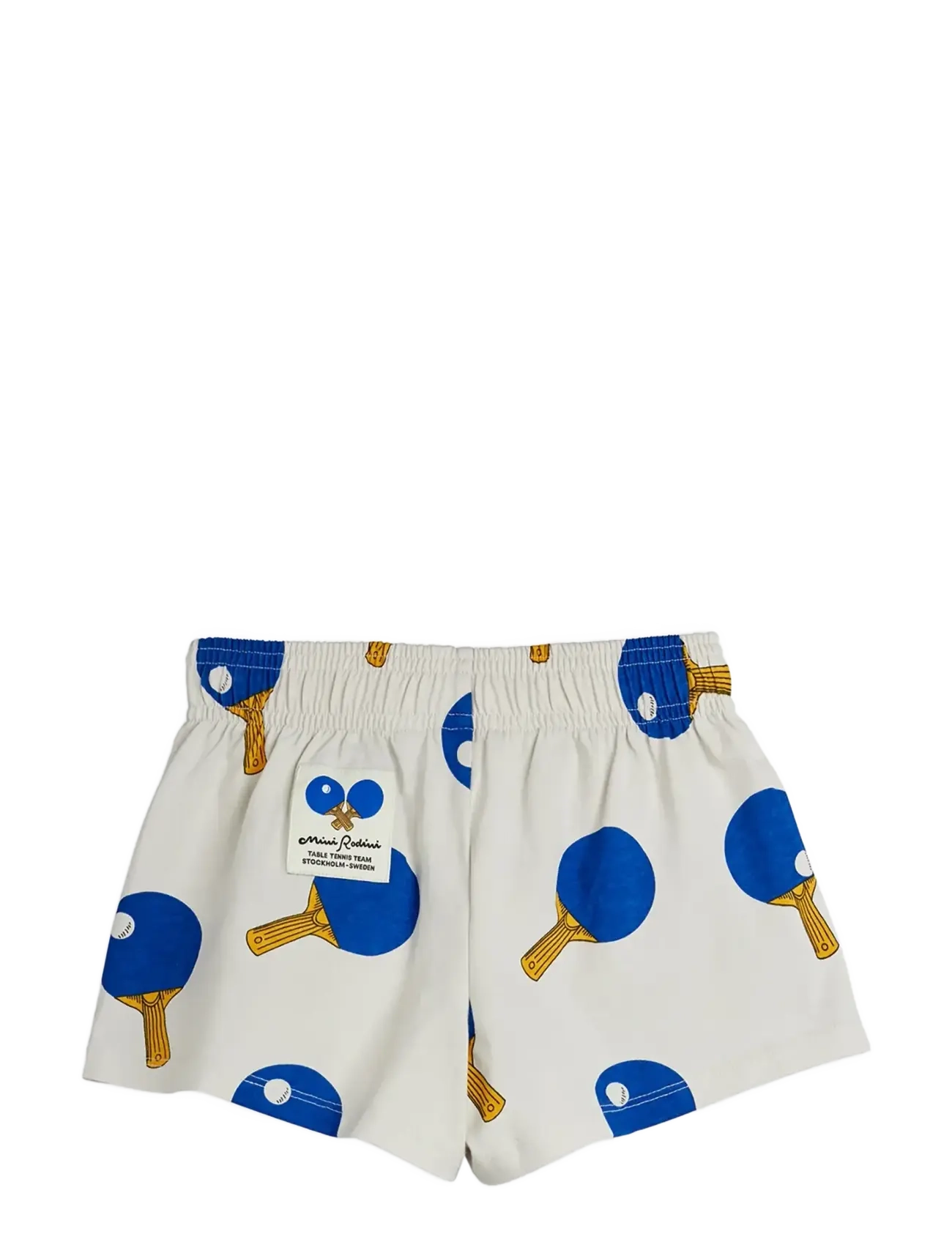Mini Rodini - Table tennis aop shorts - casual shorts - grey - 1