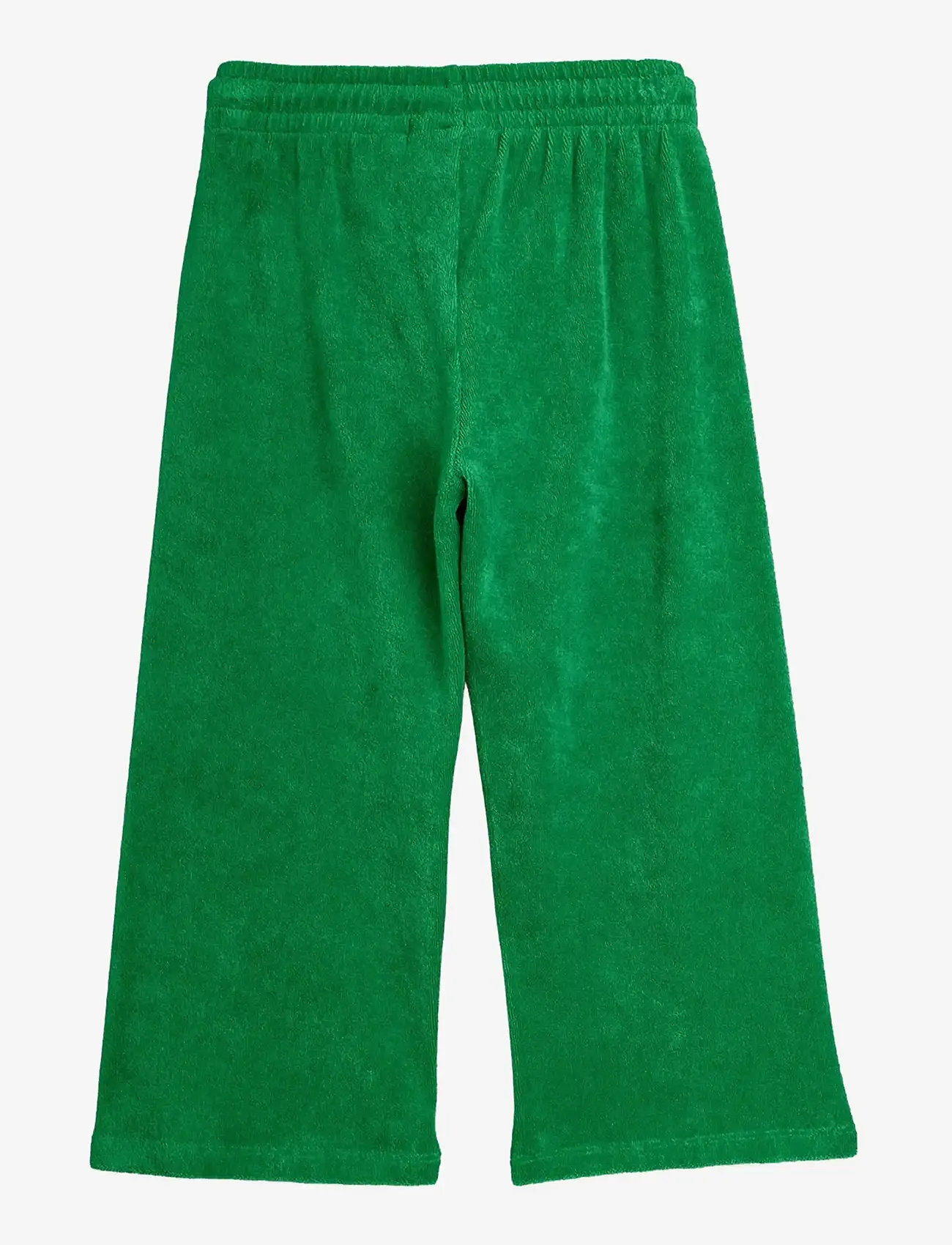 Mini Rodini - Table tennis patch terry sweatpants - sweatpants - green - 1