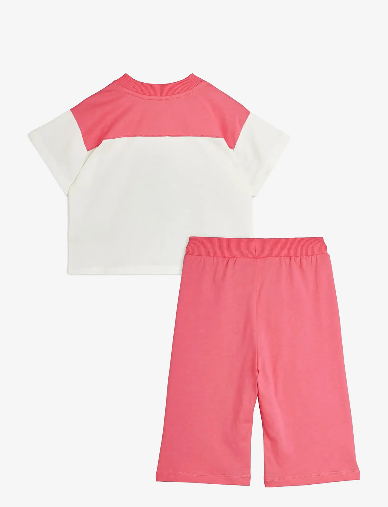 Mini Rodini - Cat sp baby set - sæt med kortærmet t-shirt - pink - 1
