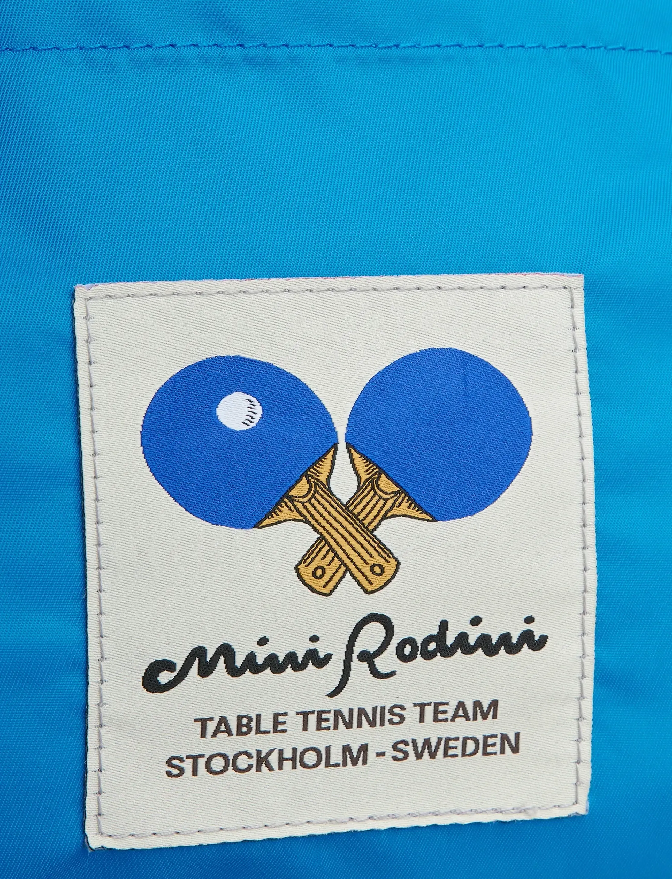 Mini Rodini - Table tennis gym bag - sports bags - blue - 1