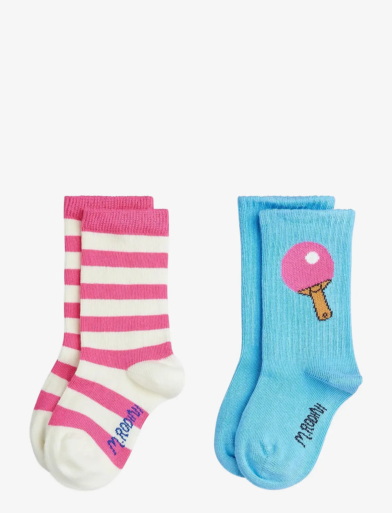 Mini Rodini - Table tennis 2-pack socks - socks - multi - 0