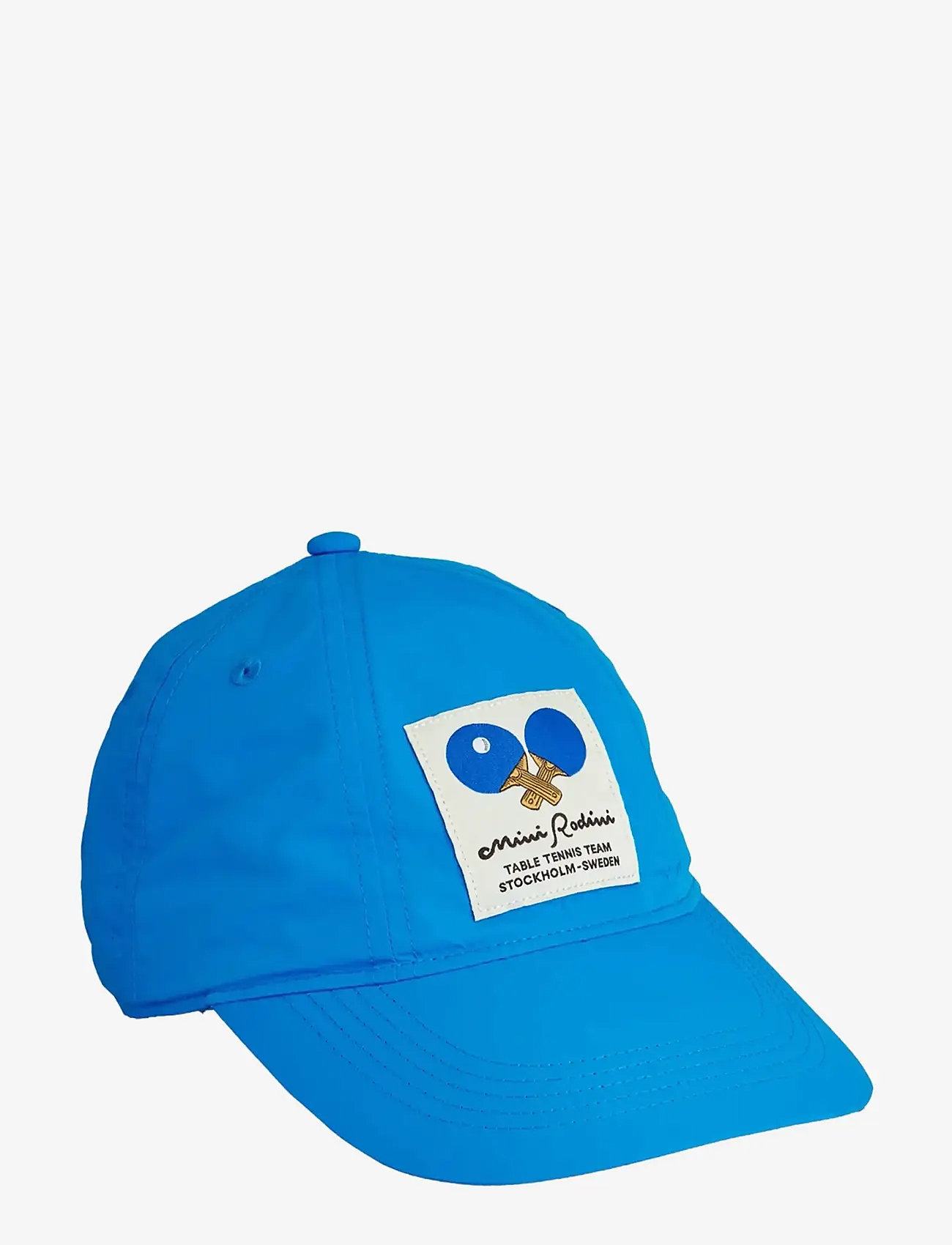 Mini Rodini - Table tennis patch nylon cap - kepsar - blue - 0