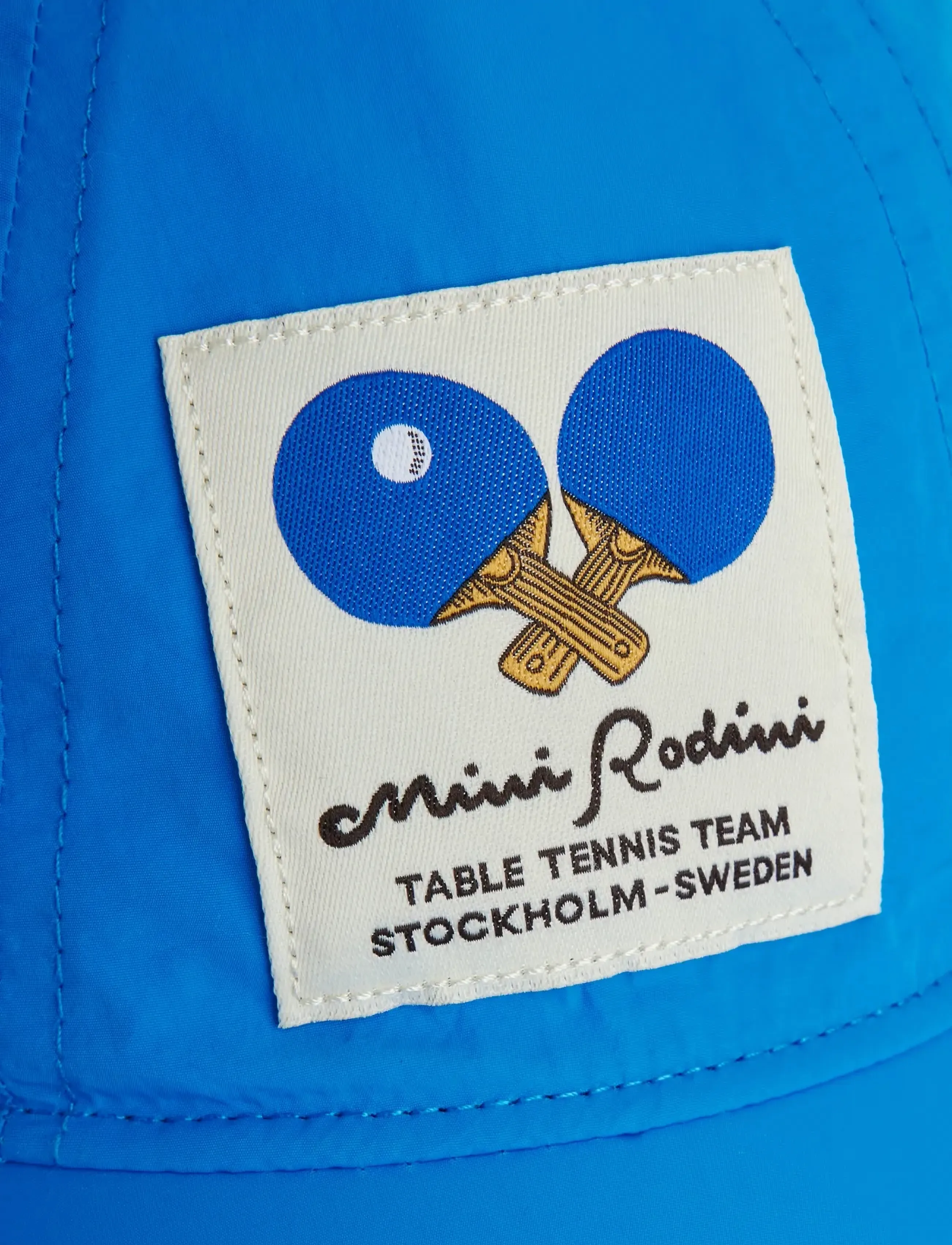 Mini Rodini - Table tennis patch nylon cap - kasketter & caps - blue - 2