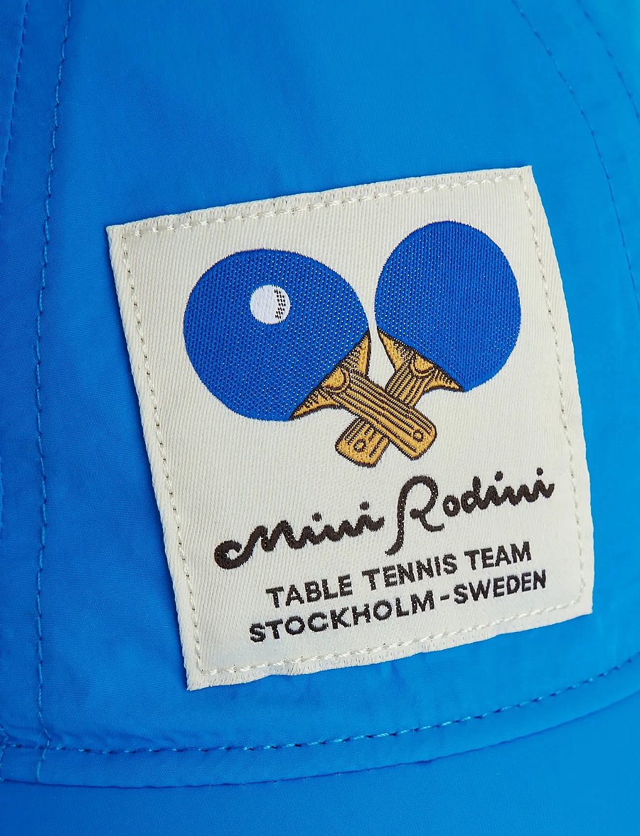 Mini Rodini - Table tennis patch nylon cap - nokamütsid - blue - 2