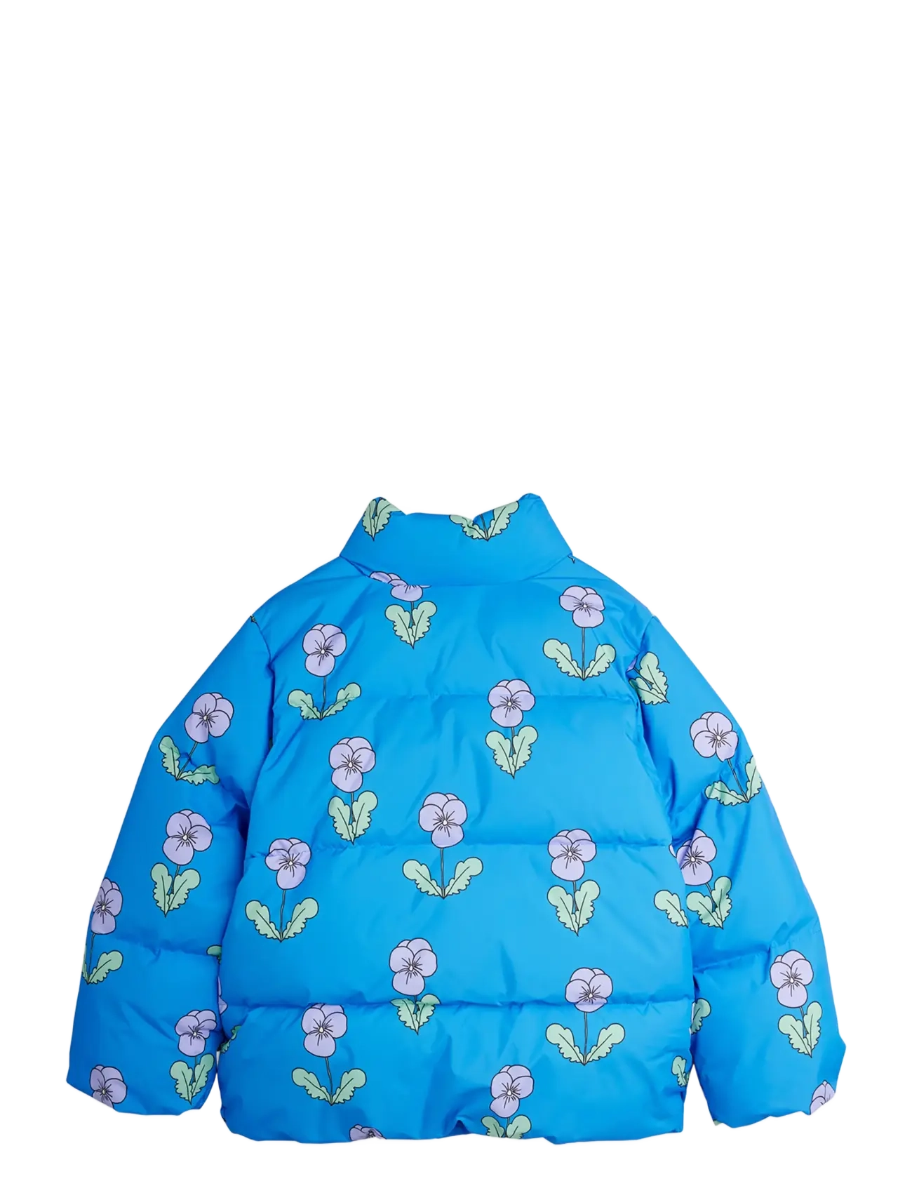 Mini Rodini - Violas aop citypuffer - blue - 1