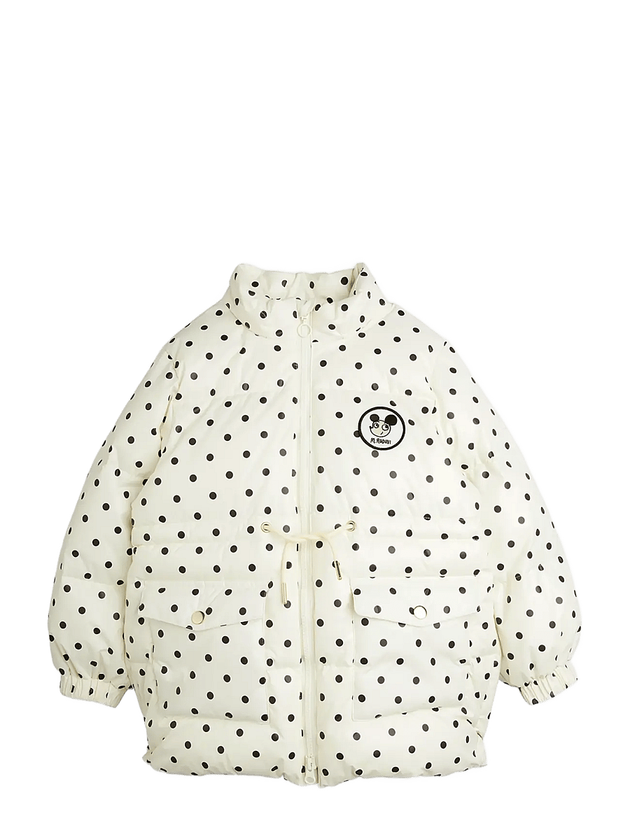 Mini Rodini - Ritzratz patch heavy puffer - daunen- und steppjacken - off-white - 1