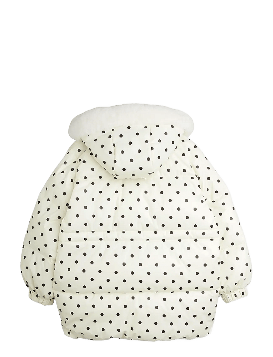 Mini Rodini - Ritzratz patch heavy puffer - daunen- und steppjacken - off-white - 2