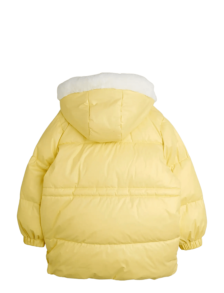 Mini Rodini - Ritzratz patch heavy puffer - daunen- und steppjacken - yellow - 2