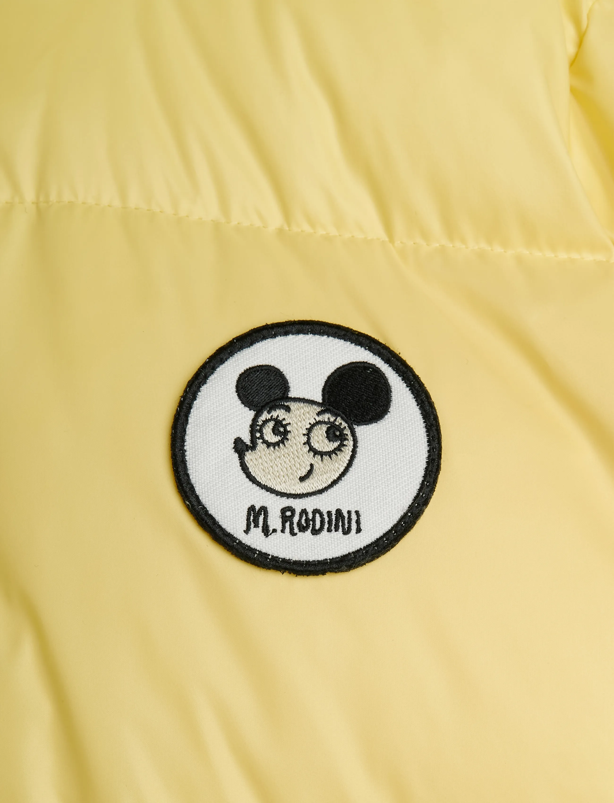 Mini Rodini - Ritzratz patch heavy puffer - yellow - 3