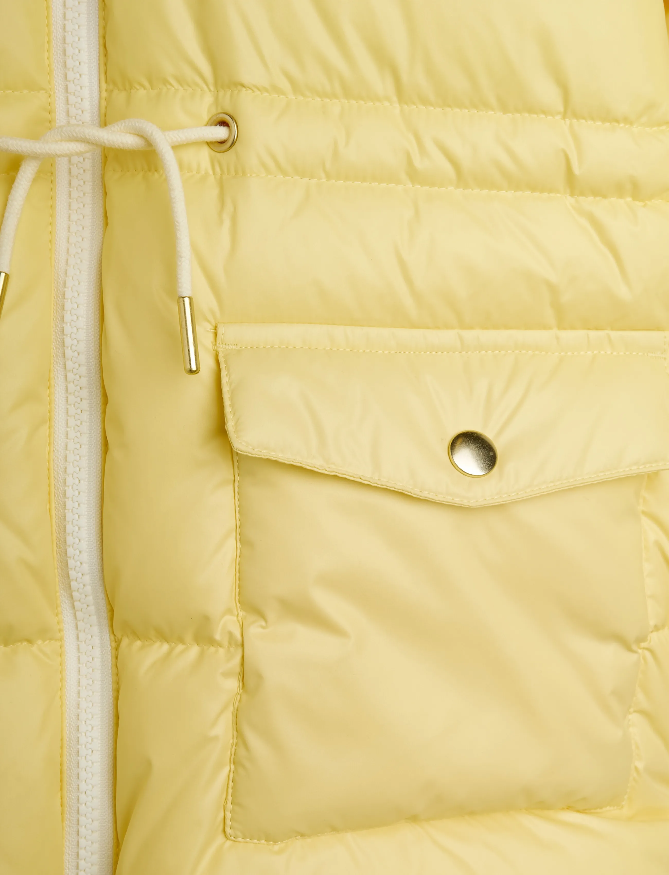 Mini Rodini - Ritzratz patch heavy puffer - yellow - 4