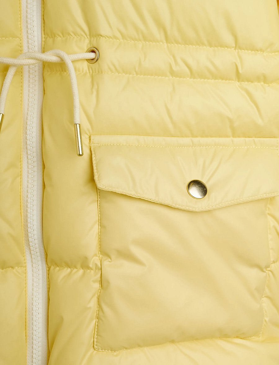 Mini Rodini - Ritzratz patch heavy puffer - daunen- und steppjacken - yellow - 4