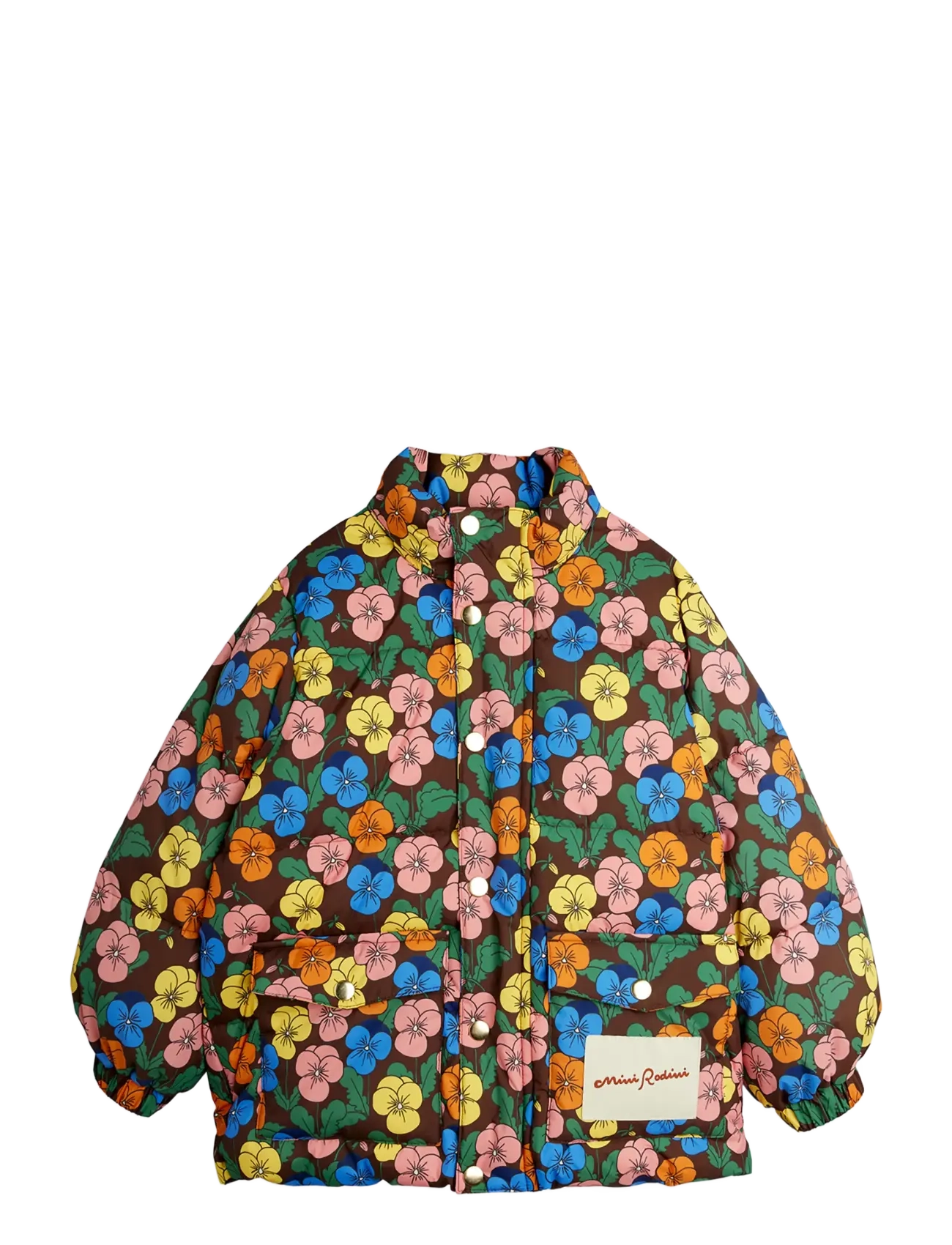 Mini Rodini - Violas aop heavy puffer - multi - 1