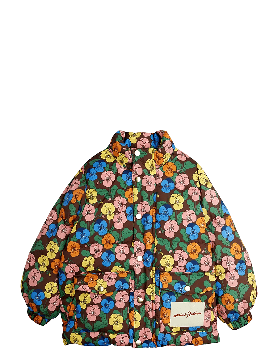 Mini Rodini - Violas aop heavy puffer - daunen- und steppjacken - multi - 1