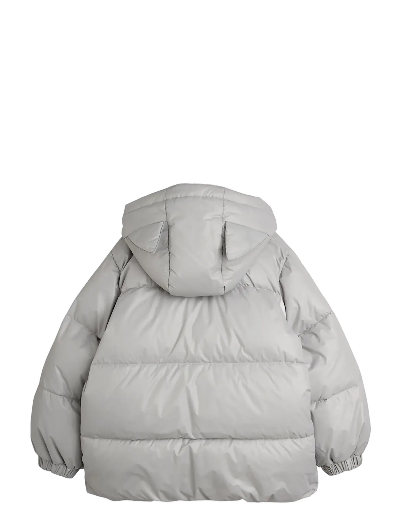Mini Rodini - Cat ears heavy puffer - grey - 2