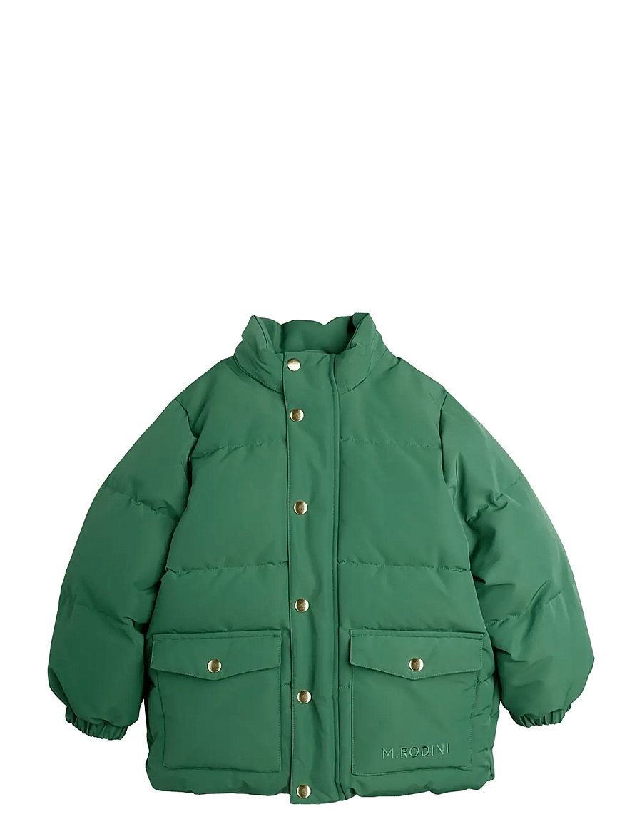 Mini Rodini - Solid heavy puffer - soojad ja polsterdatud - green - 1