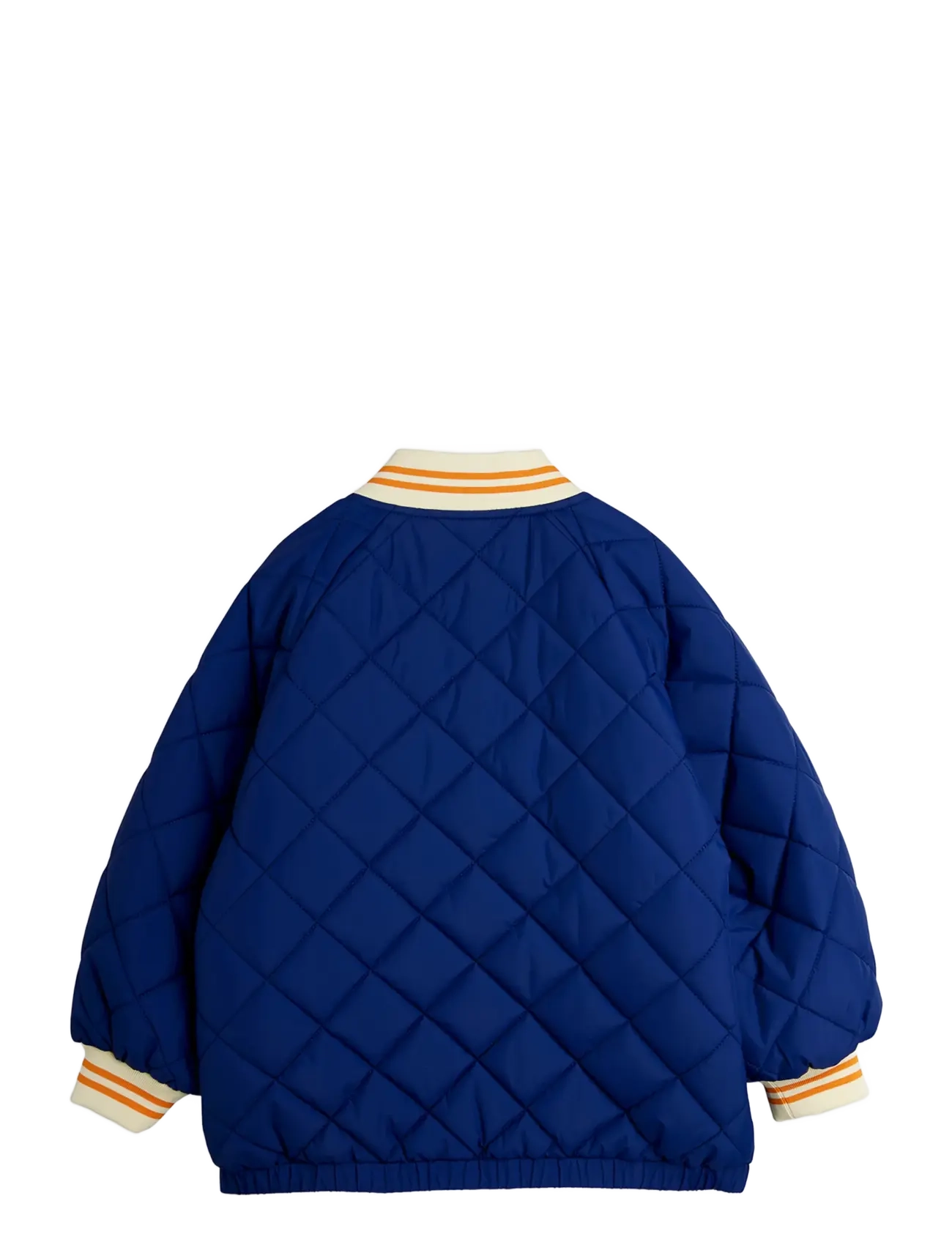 Mini Rodini - Ritzratz patch quilted puffer - quilted jackets - blue - 1