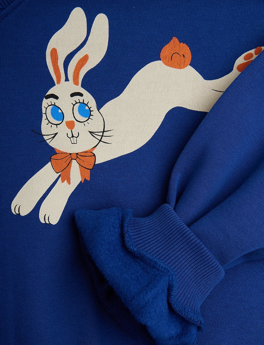 Mini Rodini - Rabbits sp sweatshirt - sweatshirts - blue - 2