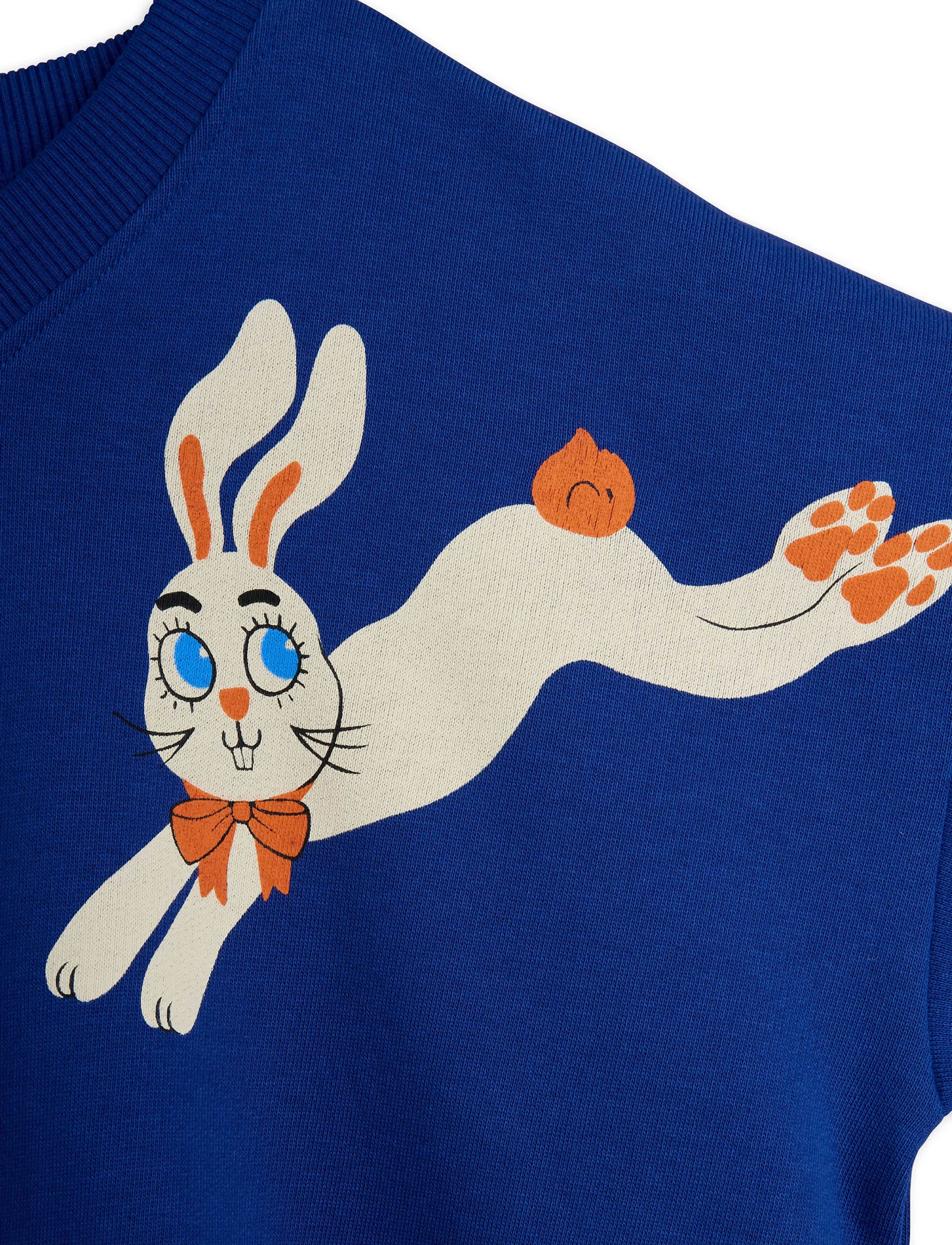 Mini Rodini - Rabbits sp sweatshirt - dressipluusid - blue - 2
