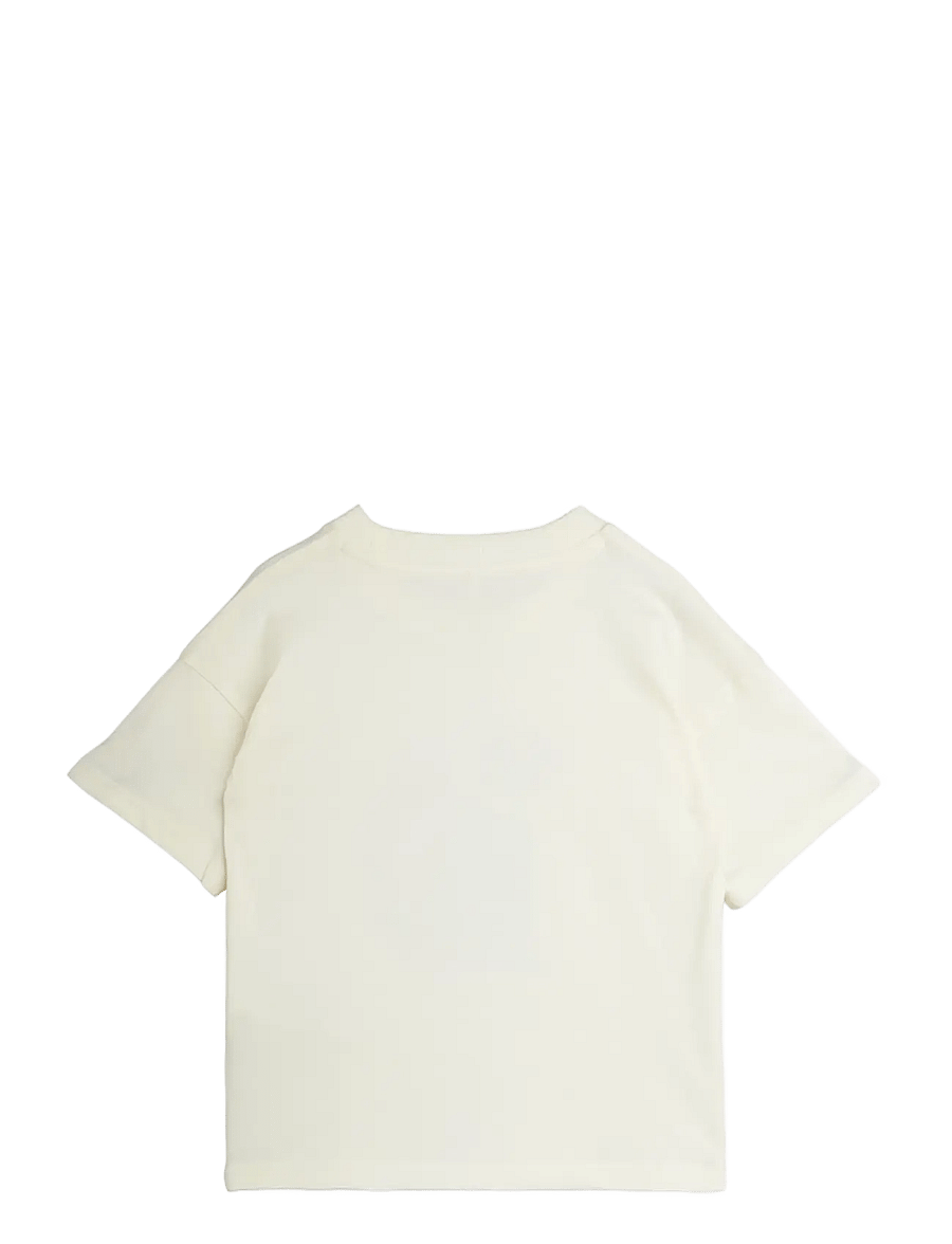 Mini Rodini - Skunk sp ss tee - kortärmade t-shirts - off-white - 1