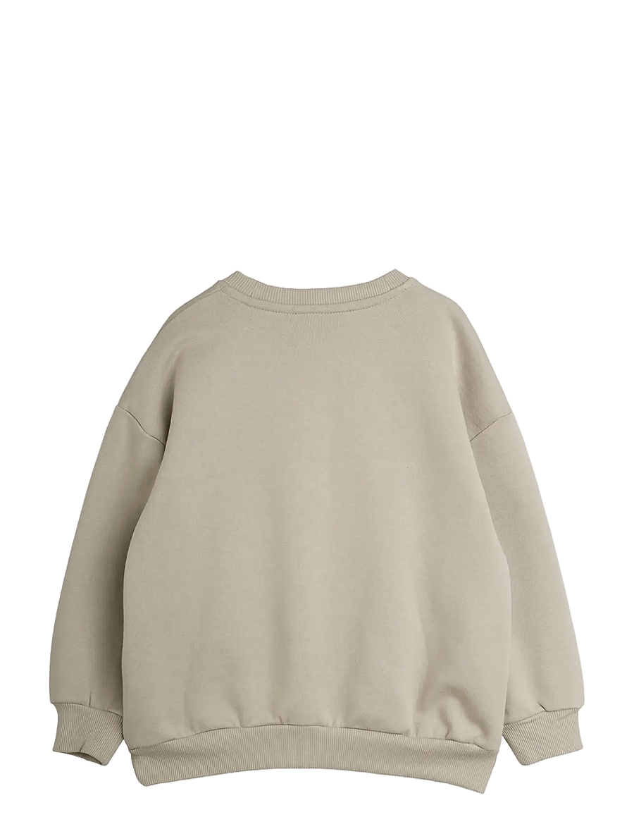 Mini Rodini - Skunk chenille sweatshirt - sweatshirts - grey - 1