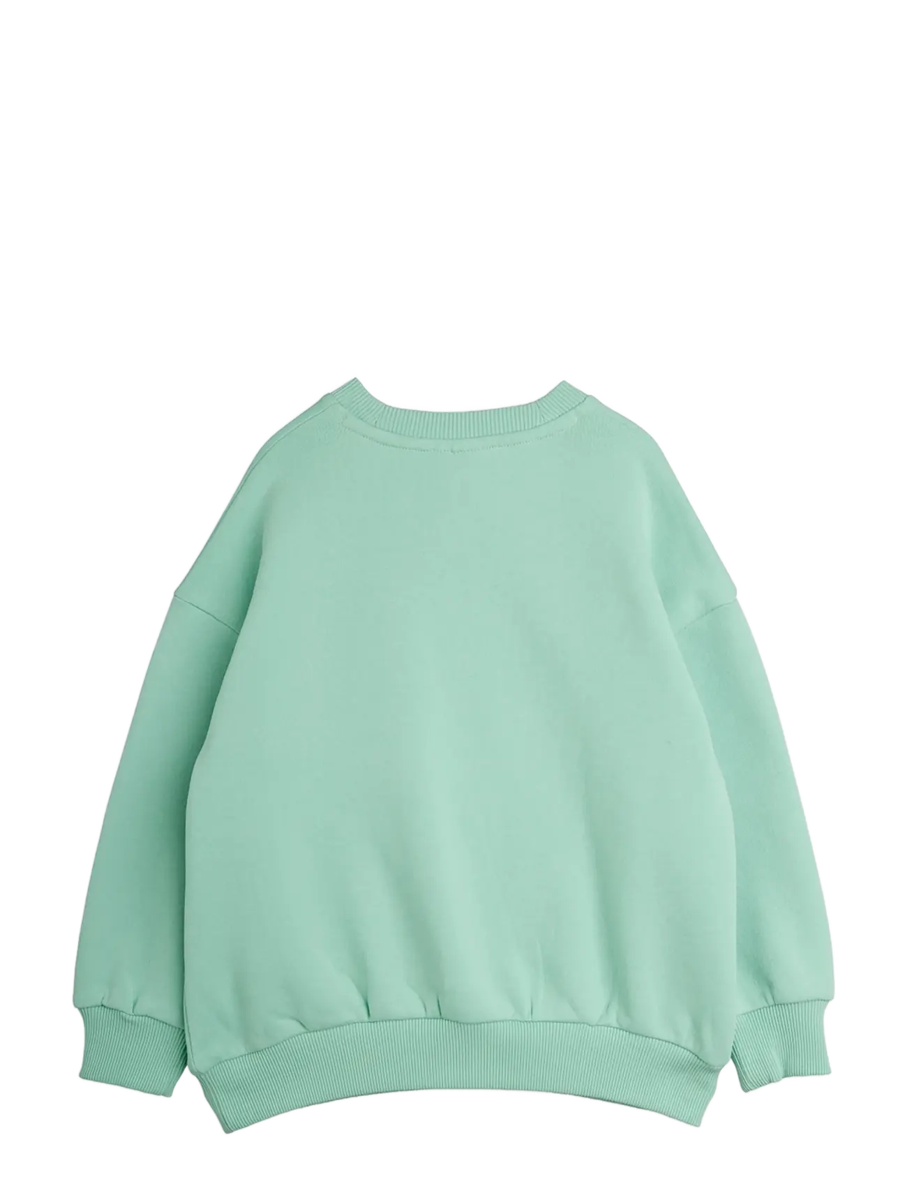 Mini Rodini - Velvet worms observations sp sweatshirt - green - 1