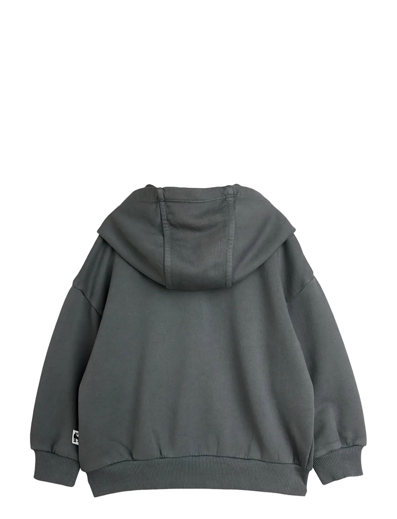 Mini Rodini - M.Rodini field notes emb hoodie - grey - 1