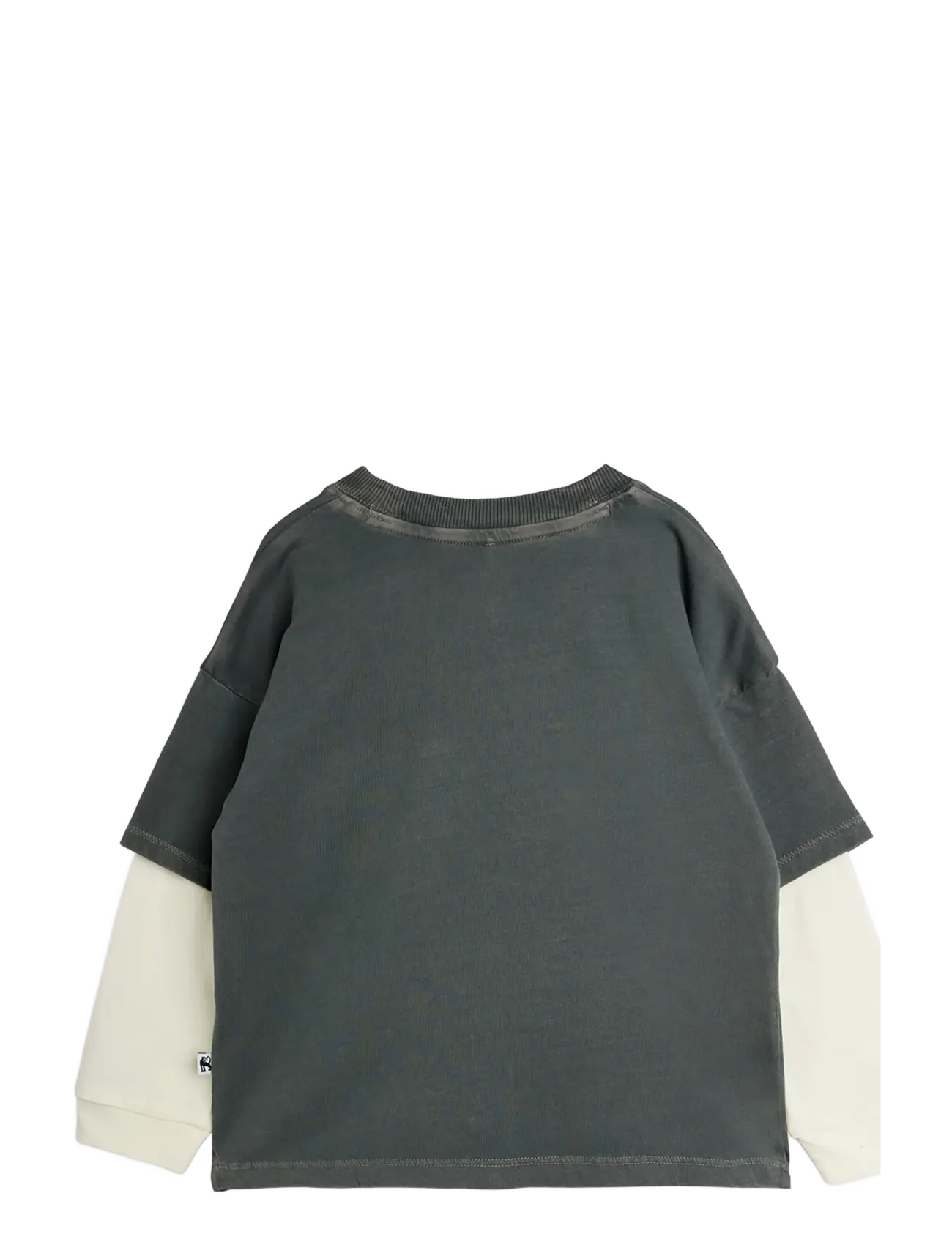 Mini Rodini - M.Rodini field notes emb ls tee - pikkade varrukatega t-särgid - grey - 1