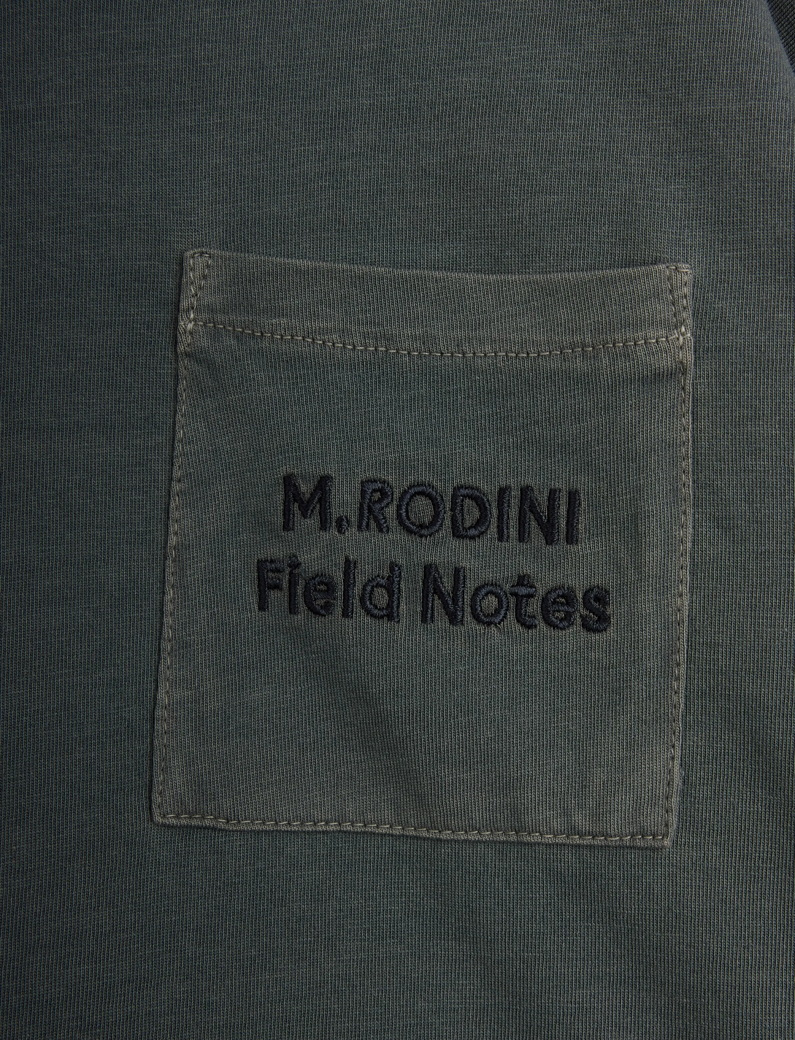 Mini Rodini - M.Rodini field notes emb ls tee - pikkade varrukatega t-särgid - grey - 2