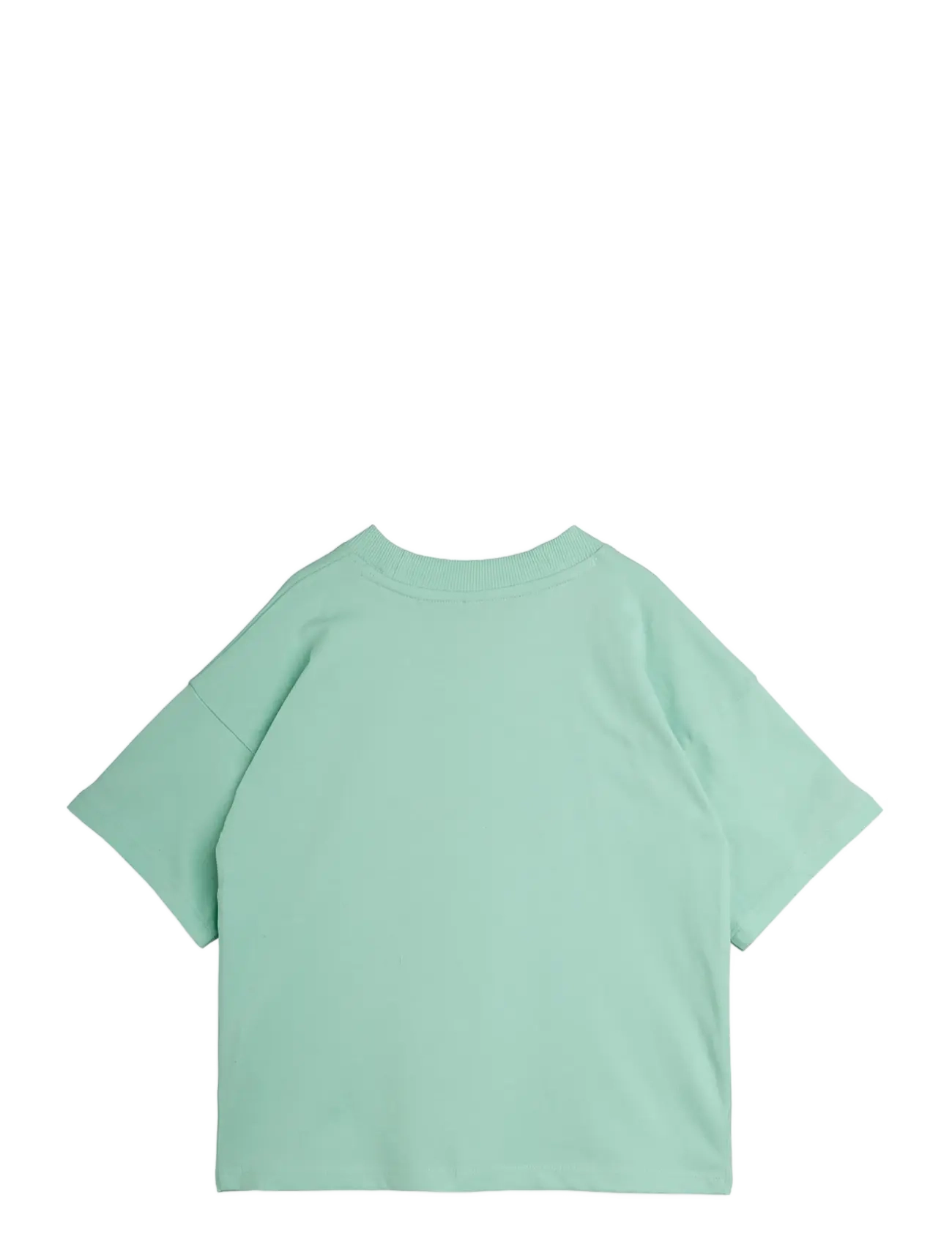 Mini Rodini - Velvet worm sp ss tee - kortärmade t-shirts - green - 1