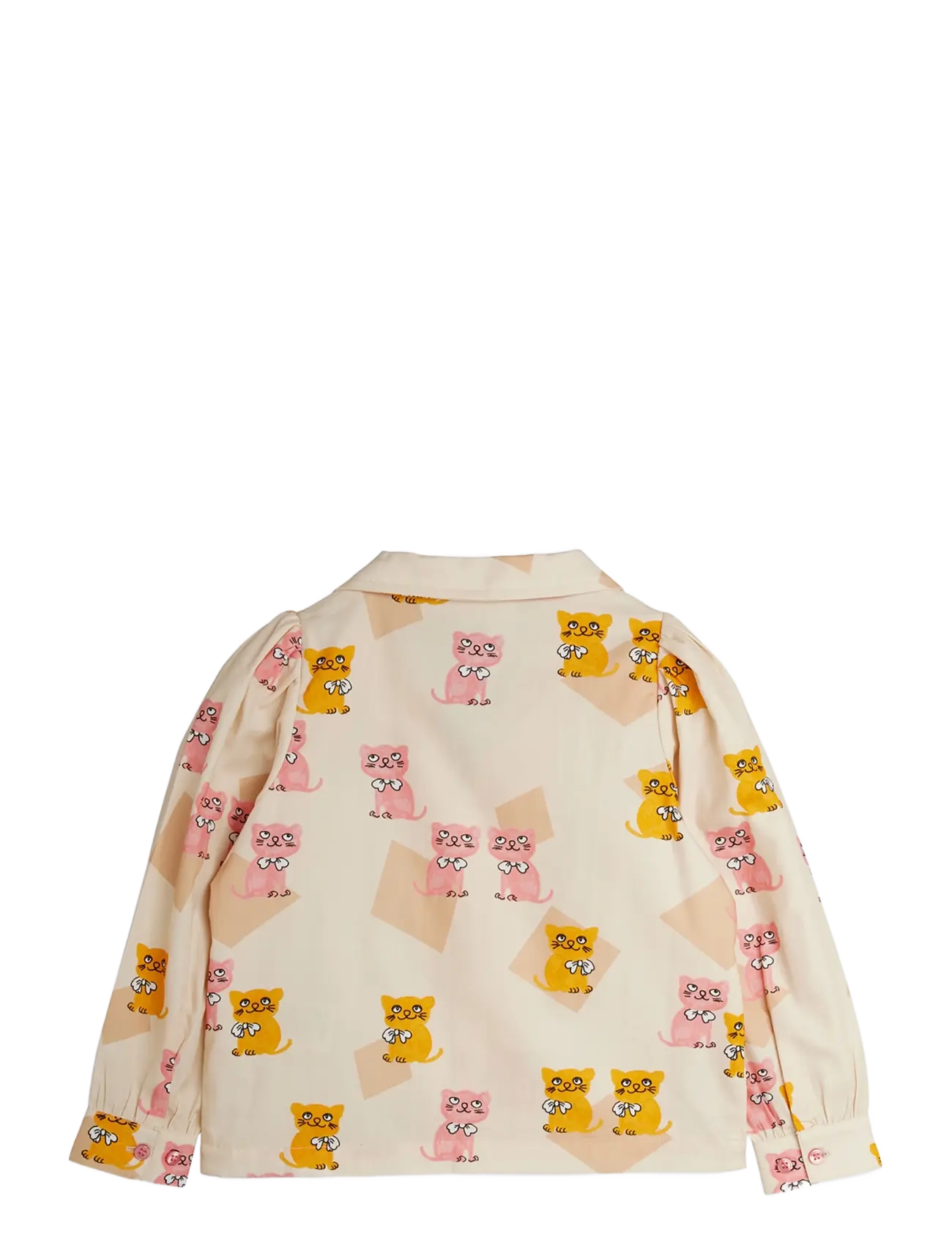 Mini Rodini - Kittens aop woven blouse - multi - 1