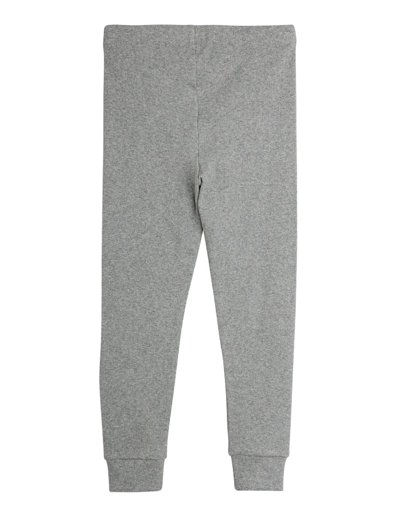 Mini Rodini - Rabbit application leggings - retuusid - grey melange - 1