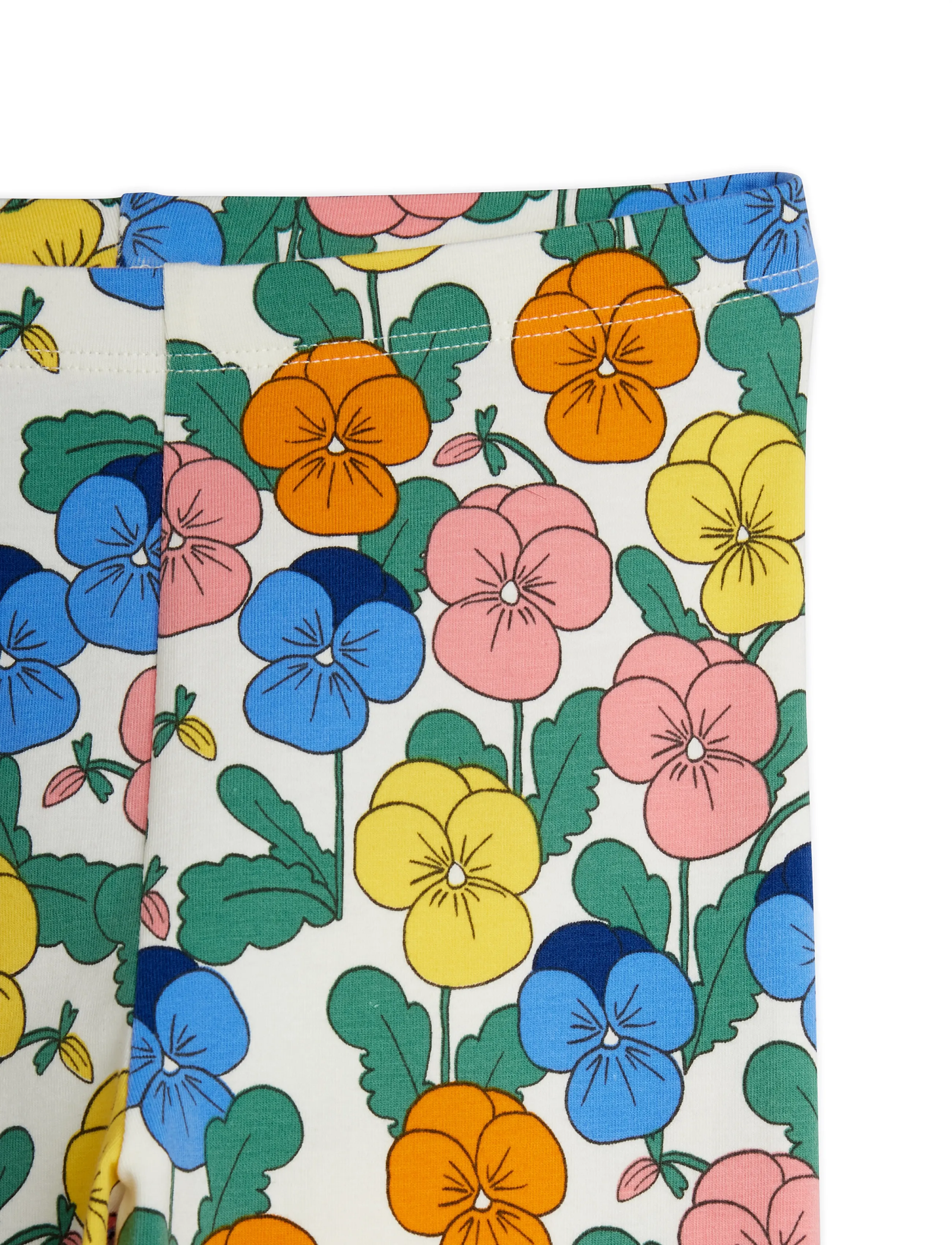 Mini Rodini - Violas aop leggings - multi - 2