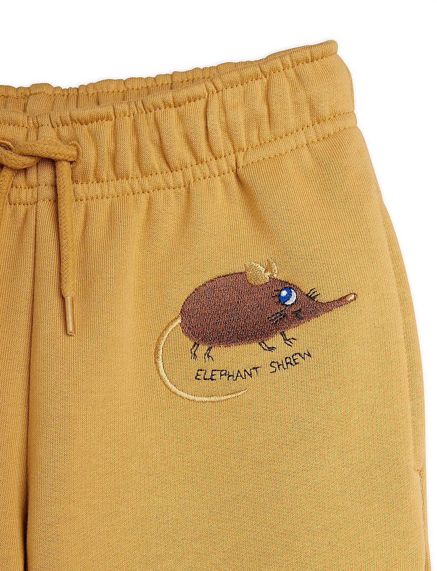 Mini Rodini - Elephant shrew emb sweatpants - jogginghosen - beige - 2