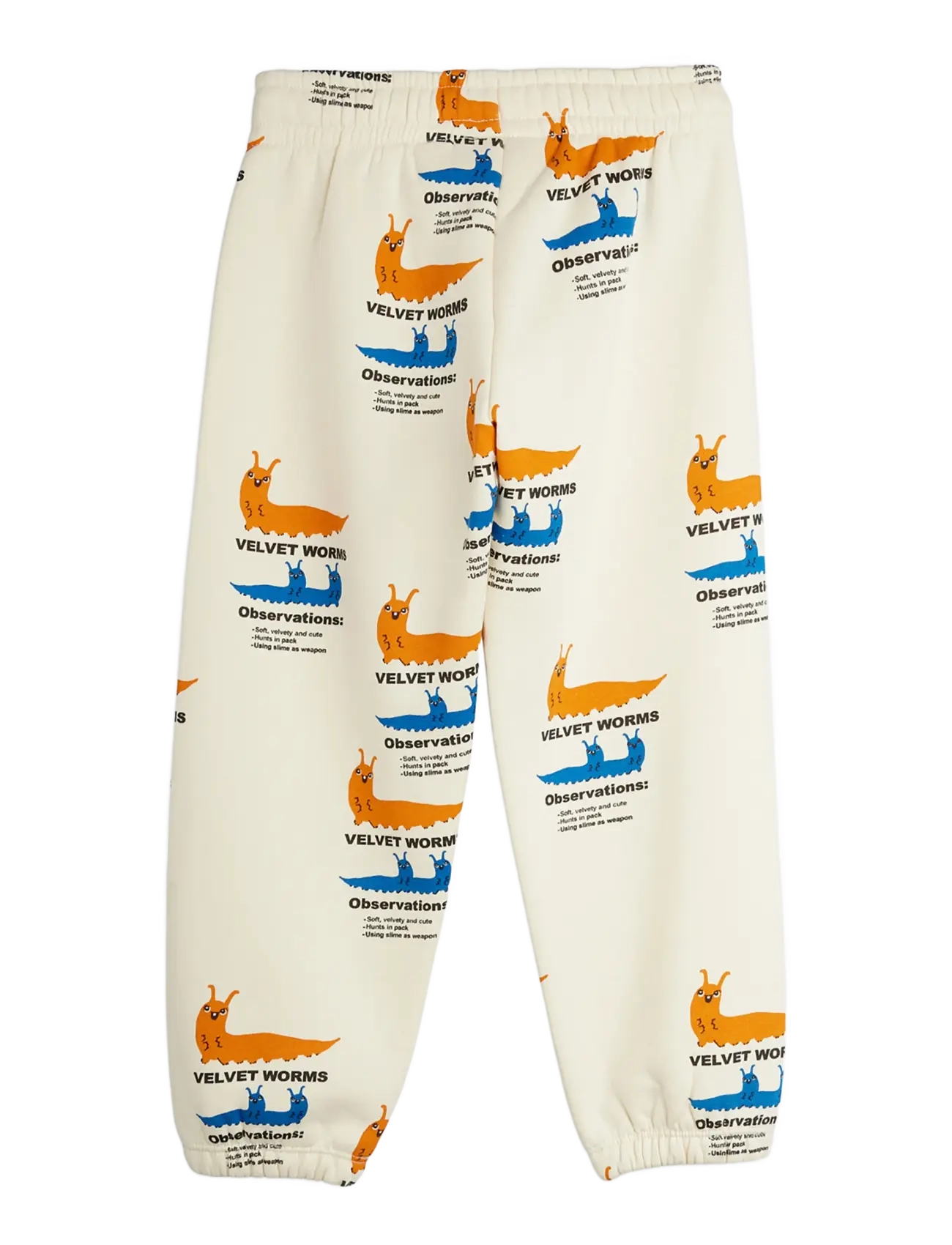 Mini Rodini - Velvet worms aop sweatpants - multi - 1