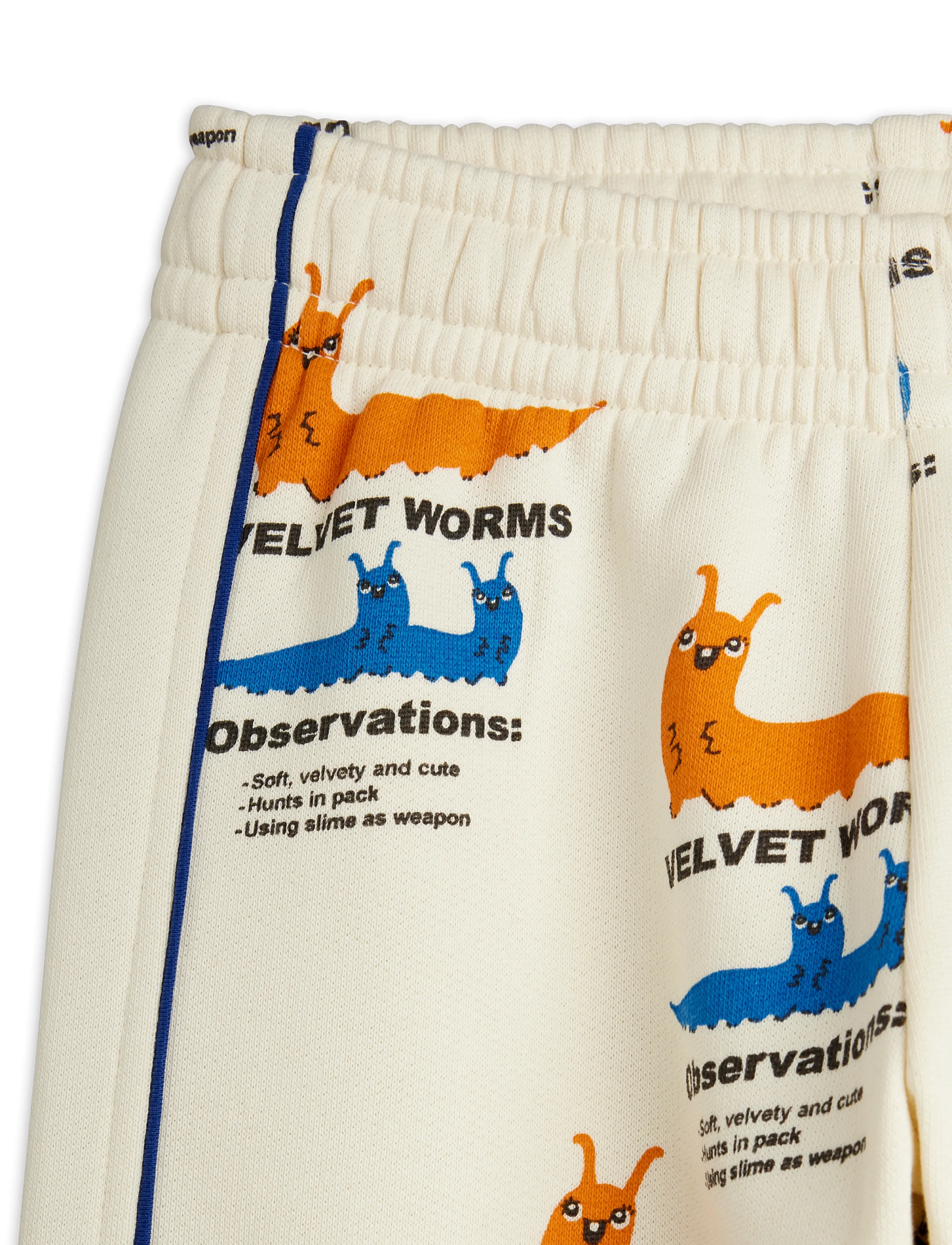 Mini Rodini - Velvet worms aop sweatpants - multi - 2
