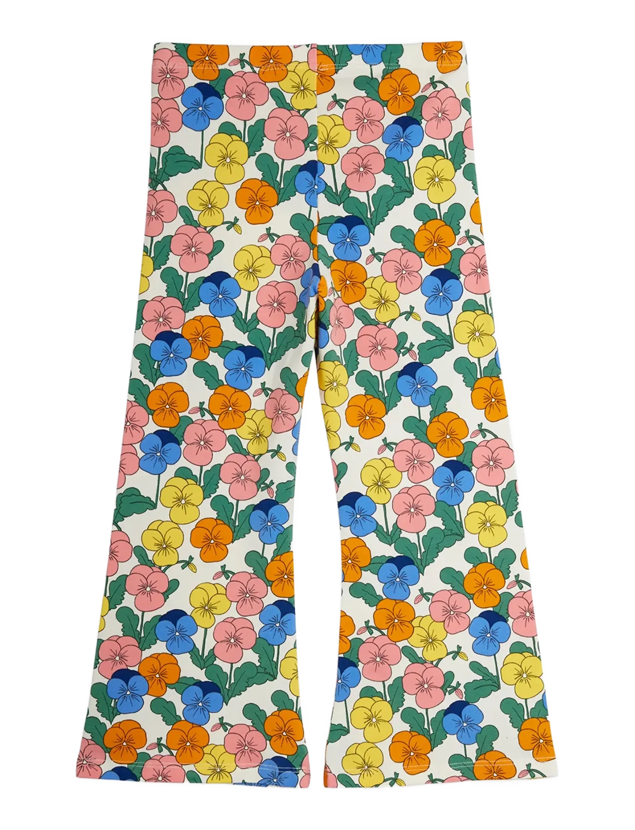 Mini Rodini - Violas aop flared trousers - multi - 1
