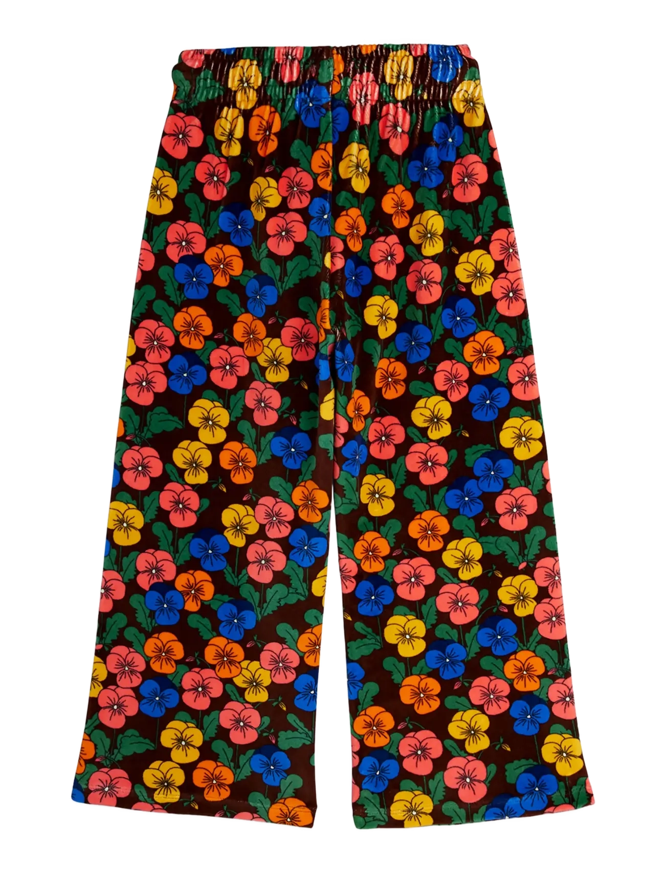 Mini Rodini - Violas aop velour trousers - multi - 1