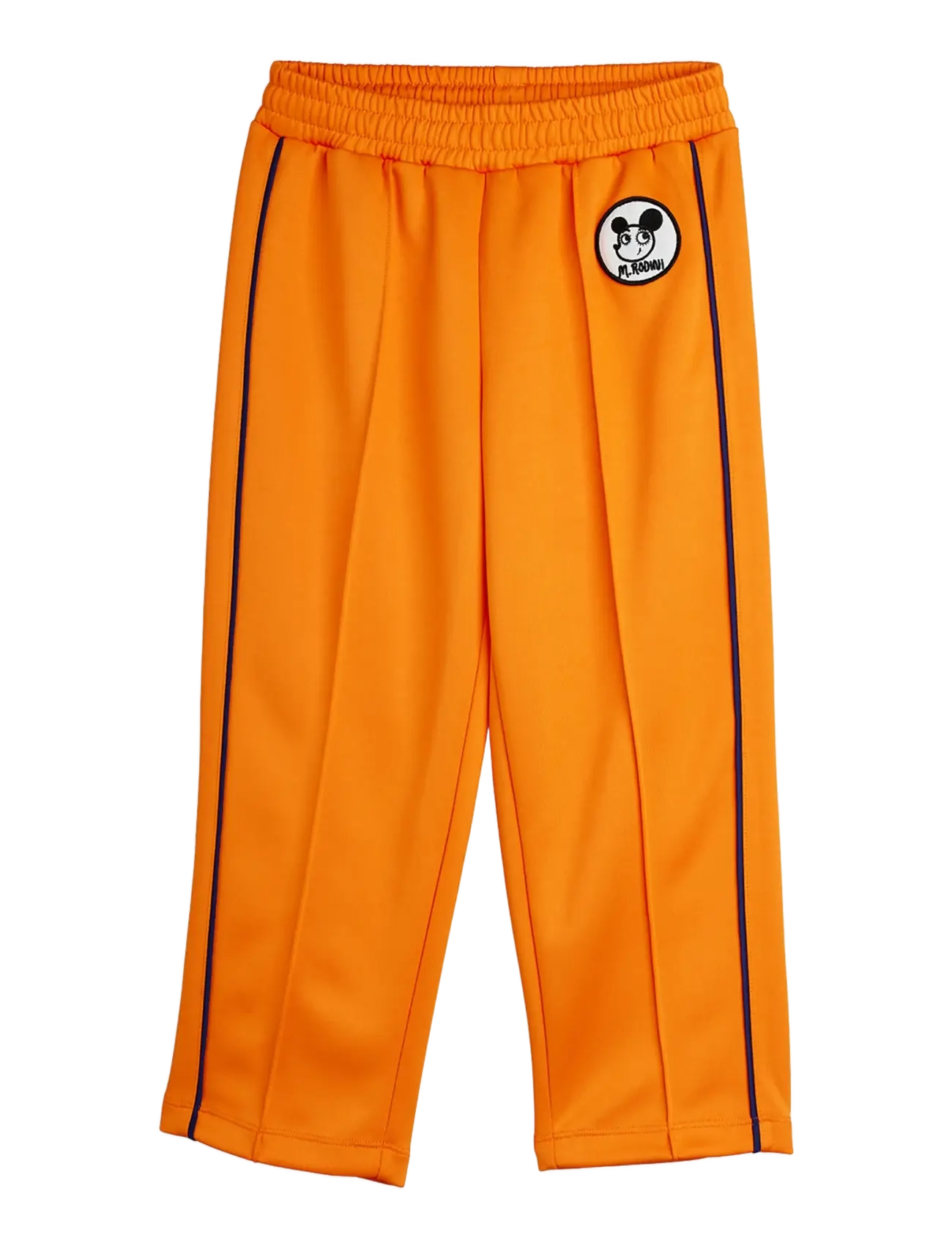 Mini Rodini Ritzratz Patch Trousers, Børn, Patch Træningsbukser, Orange, Str: 92/98