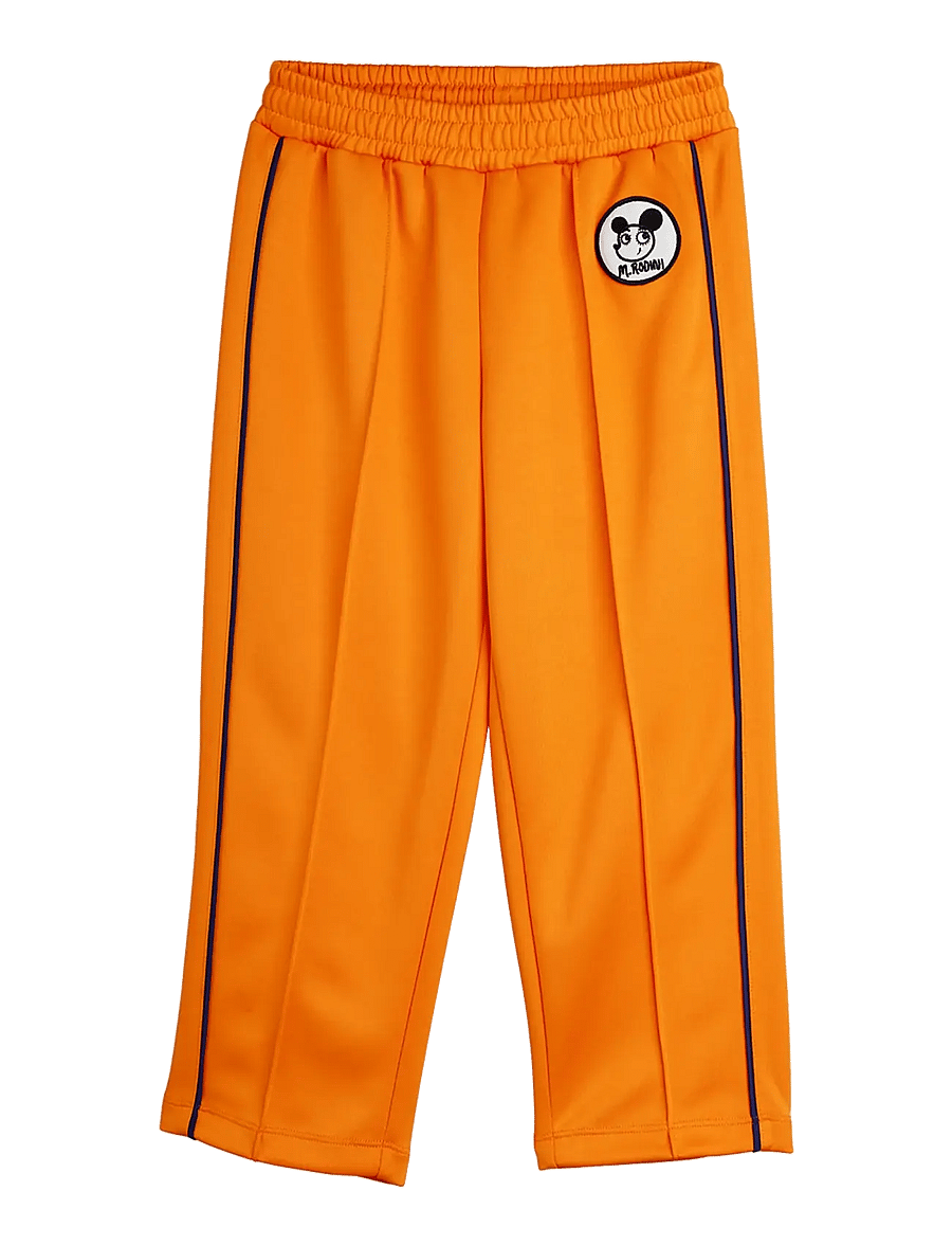 Mini Rodini - Ritzratz patch trousers - mjukisbyxor - orange - 0