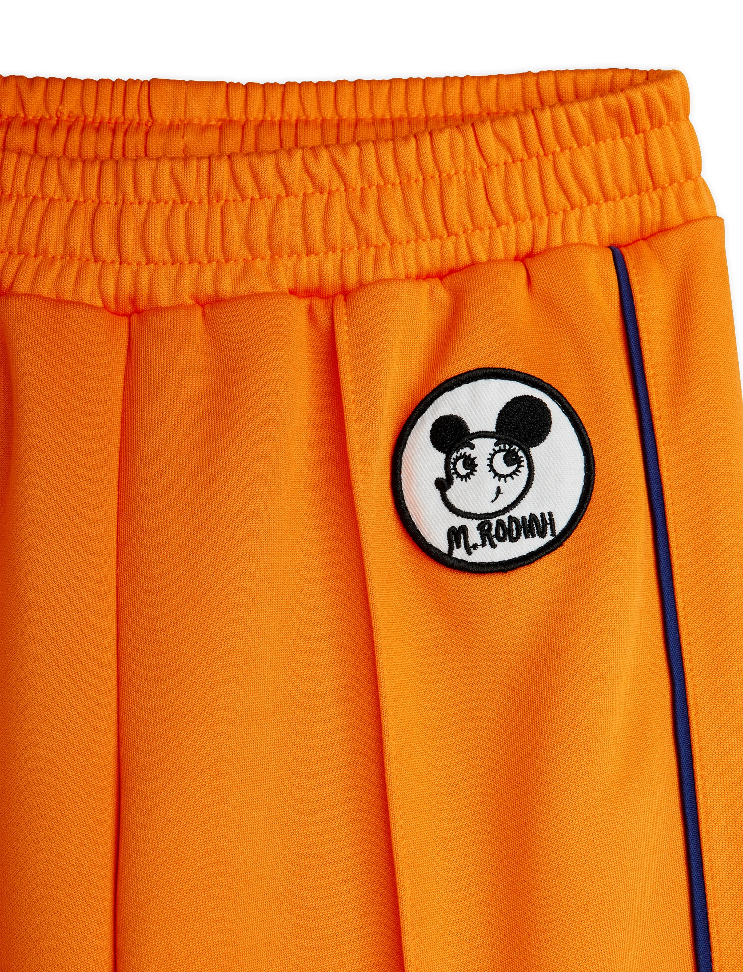 Mini Rodini - Ritzratz patch trousers - orange - 2