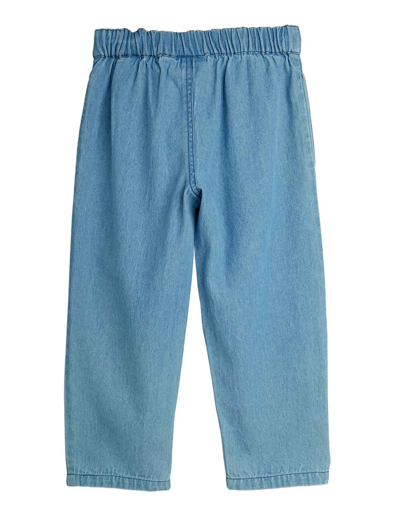 Mini Rodini - LW denim skunk sp woven trousers - blue - 1