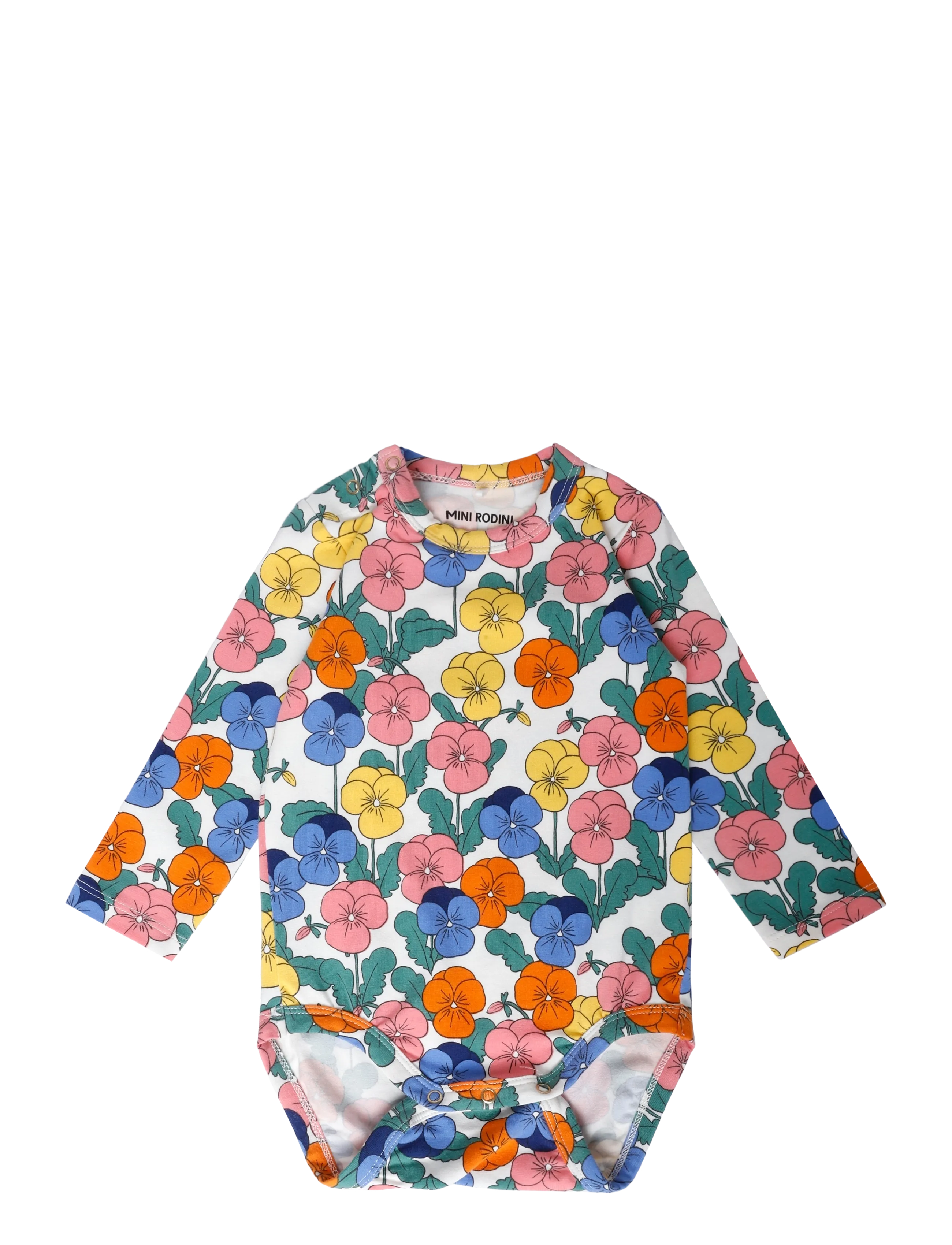 Mini Rodini Violas aop ls body - Pikkade varrukatega bodid - MULTI / multi