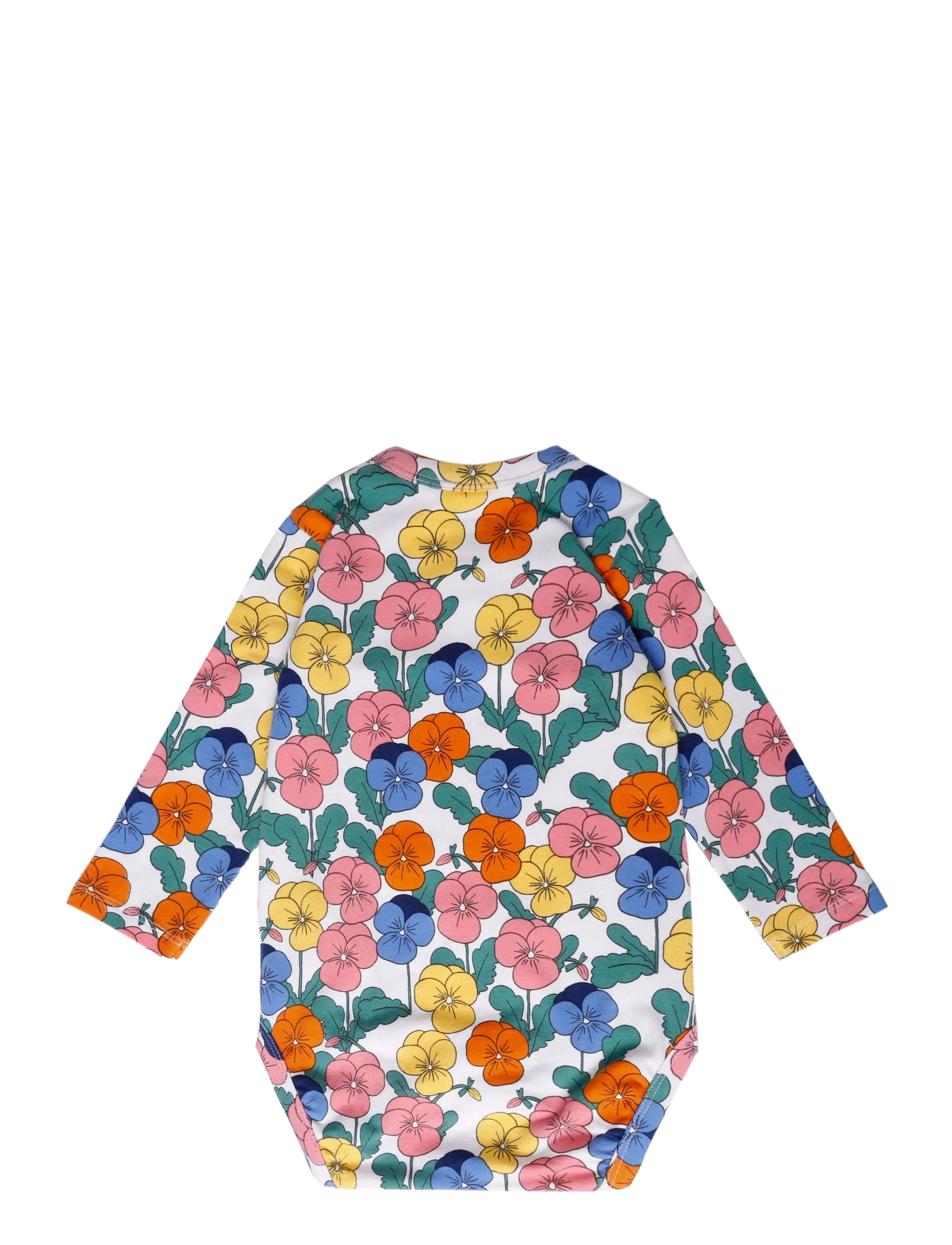 Mini Rodini - Violas aop ls body - pikkade varrukatega bodid - multi - 1