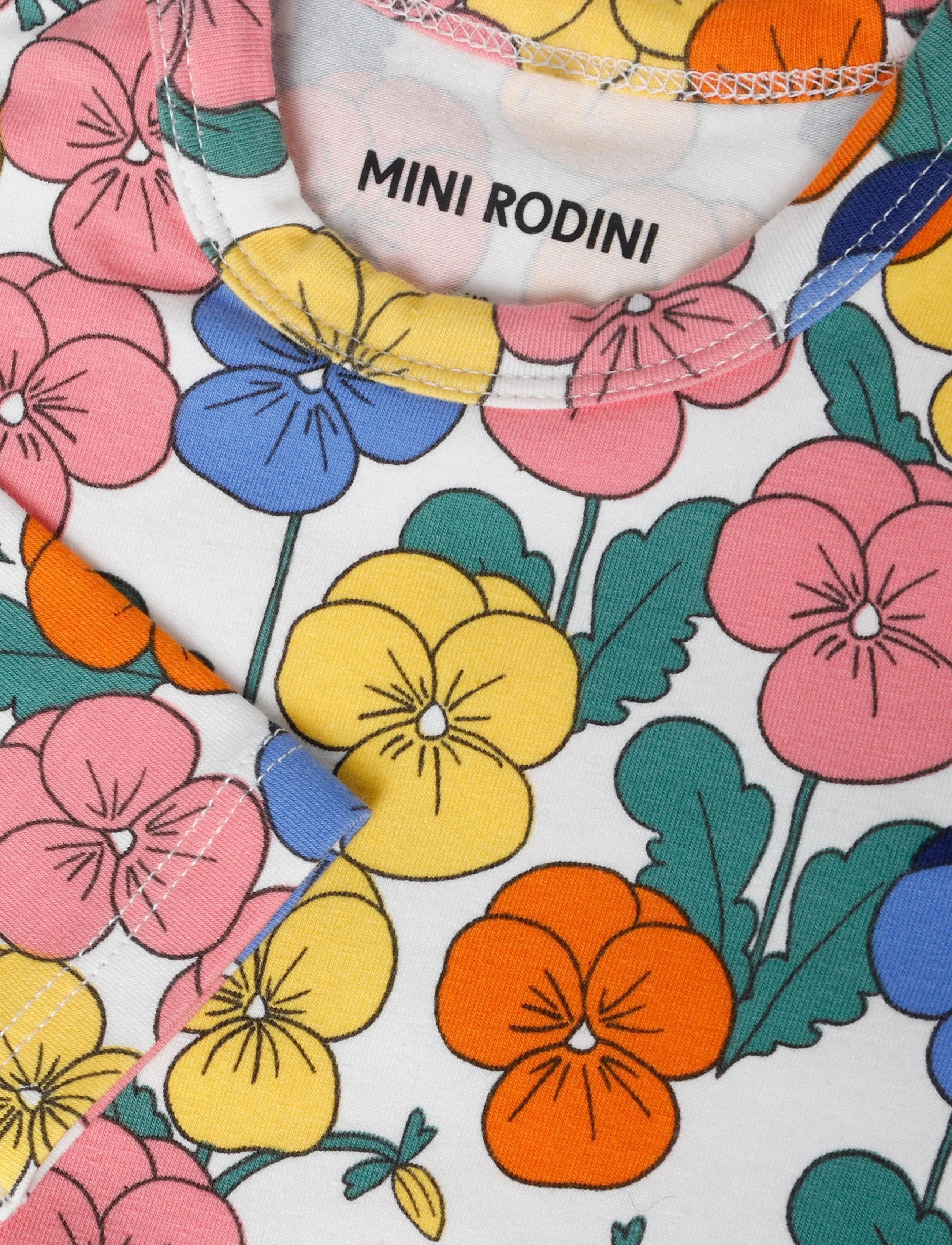 Mini Rodini - Violas aop ls body - pikkade varrukatega bodid - multi - 2